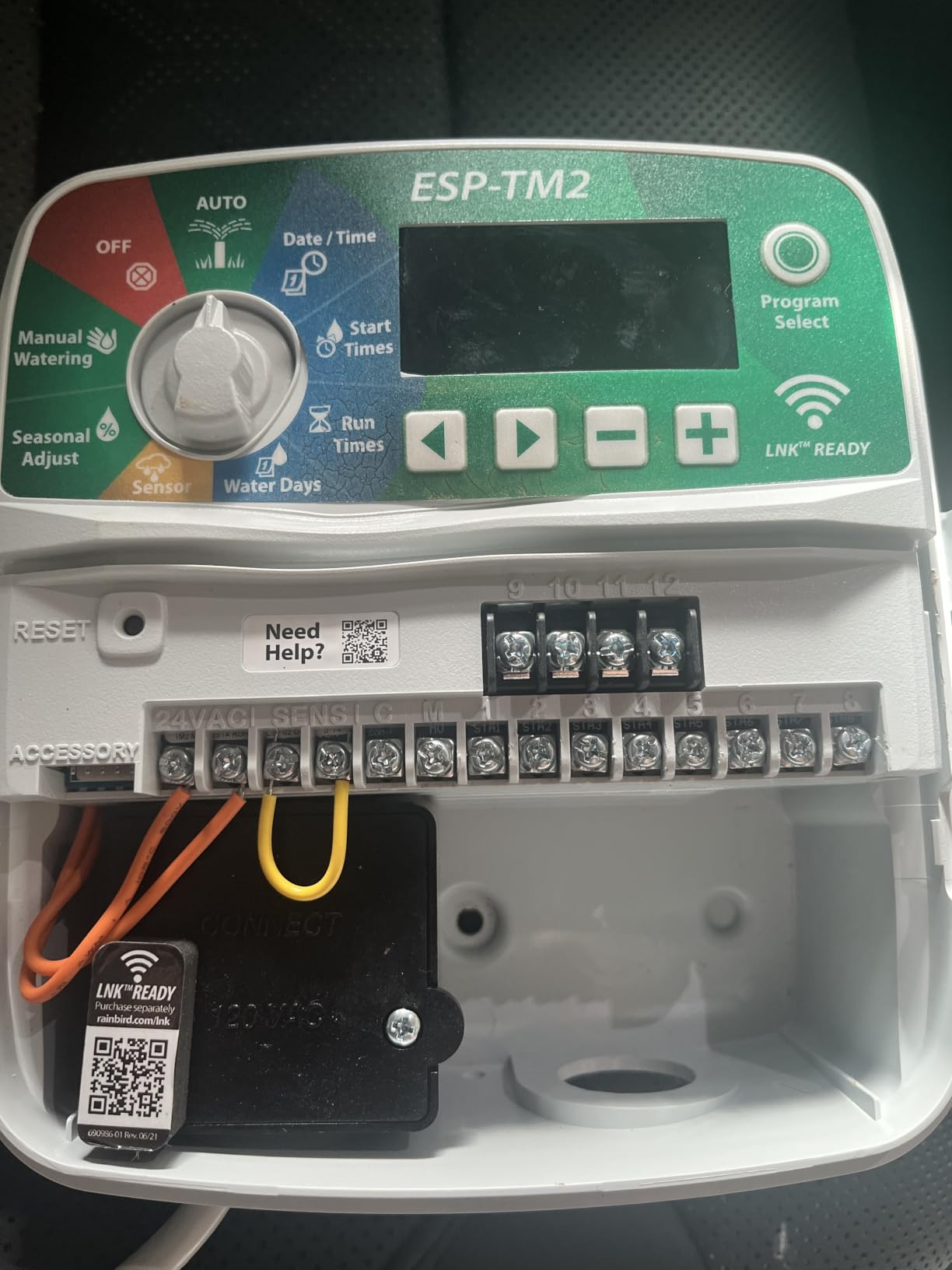 Rain-Bird ESP-TM2 Indoor Outdoor Irrigation WiFi Zone Controller Timer Box and Link Lnk WiFi Mobile Wireless Smartphone Upgrade Module Sprinkler System (12 Zone) customer photo 1
