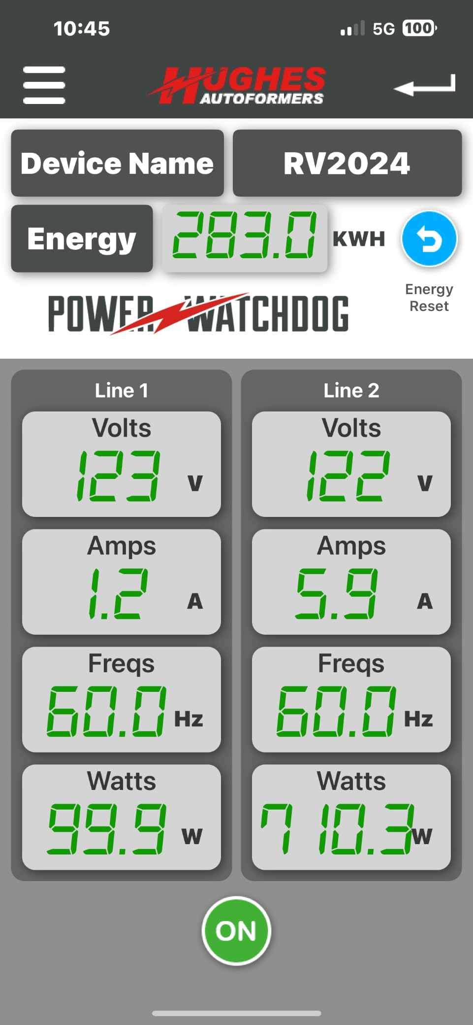 Power Watchdog PWD50EPO Smart RV Surge Protector, 50A, Bluetooth, IP65 customer photo 1