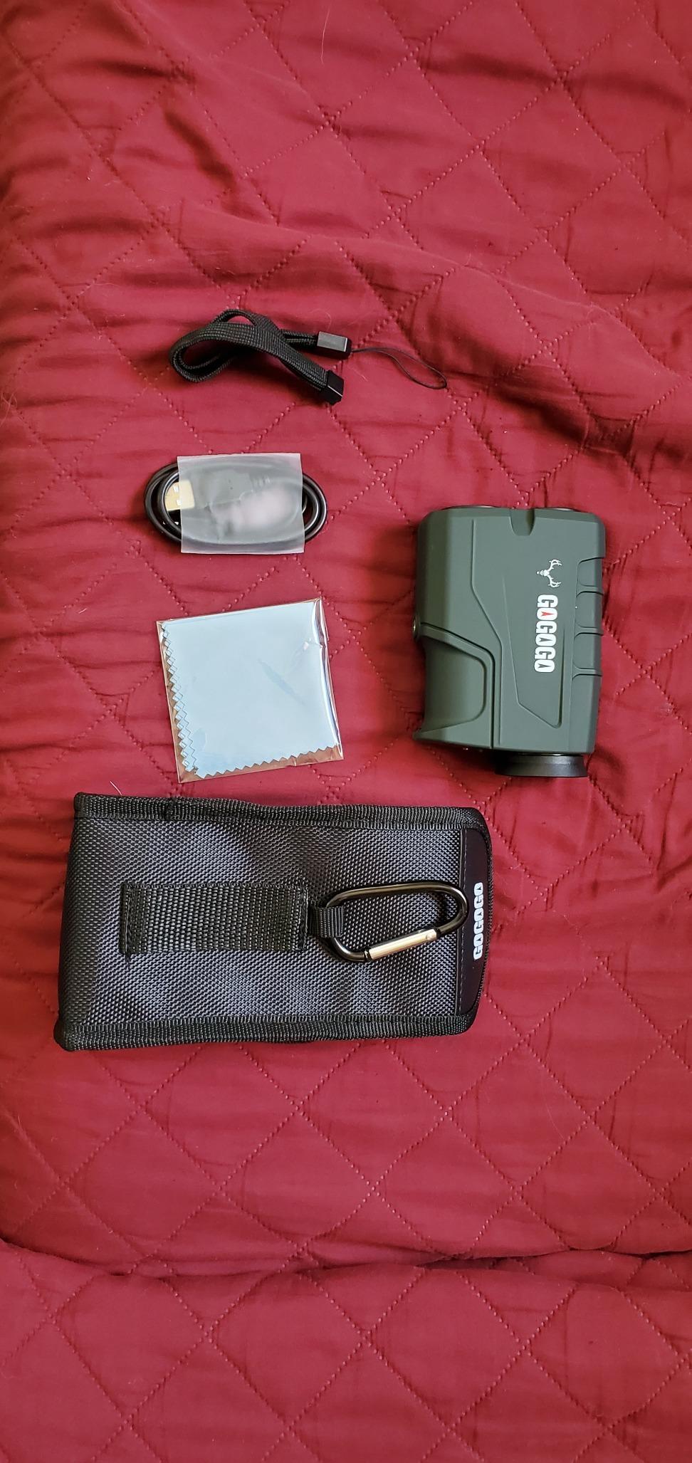 Gogogo Sport Vpro Green Hunting Rangefinder -1200 Yards customer photo 1