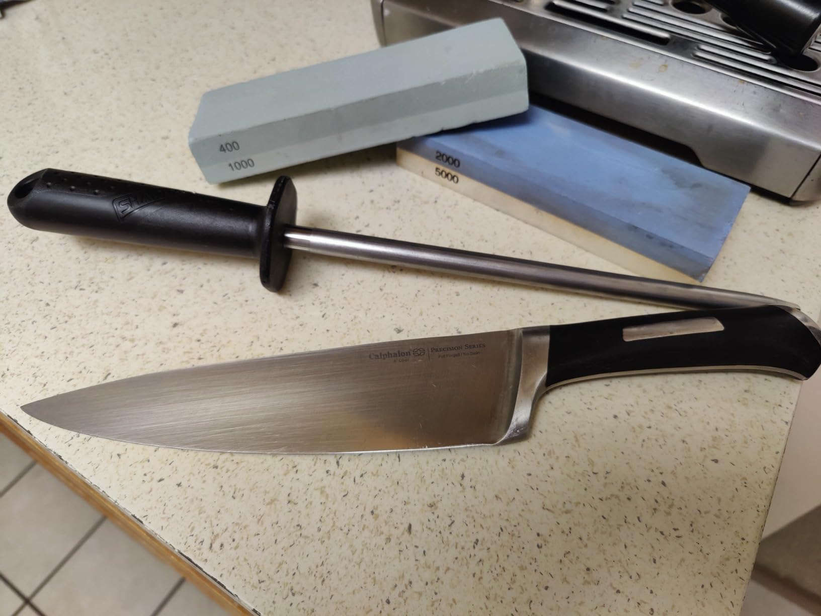 SHARPAL 119N Diamond Sharpening Steel Professional Knife Sharpener customer photo 2