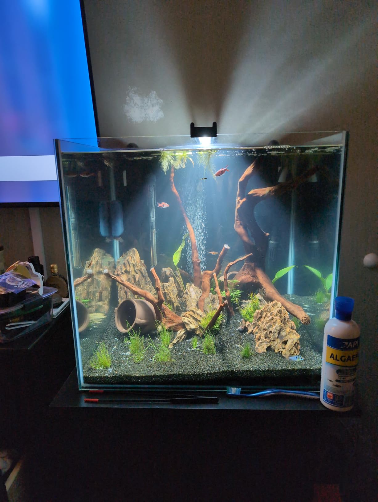 Fluval Aquasky 2.0 LED Aquarium Light - 12W, 15–24