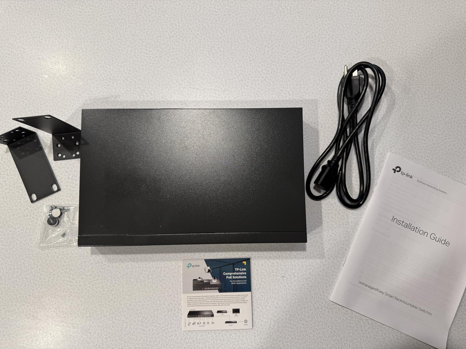 TP-Link 8 Port Gigabit PoE Switch | 8 PoE+ Ports @126W | Plug & Play | Limited Lifetime Protection | Desktop/ Rackmount | Prioritized Power Supply | Sturdy Metal | Shielded Ports (TL-SG1008MP) customer photo 2