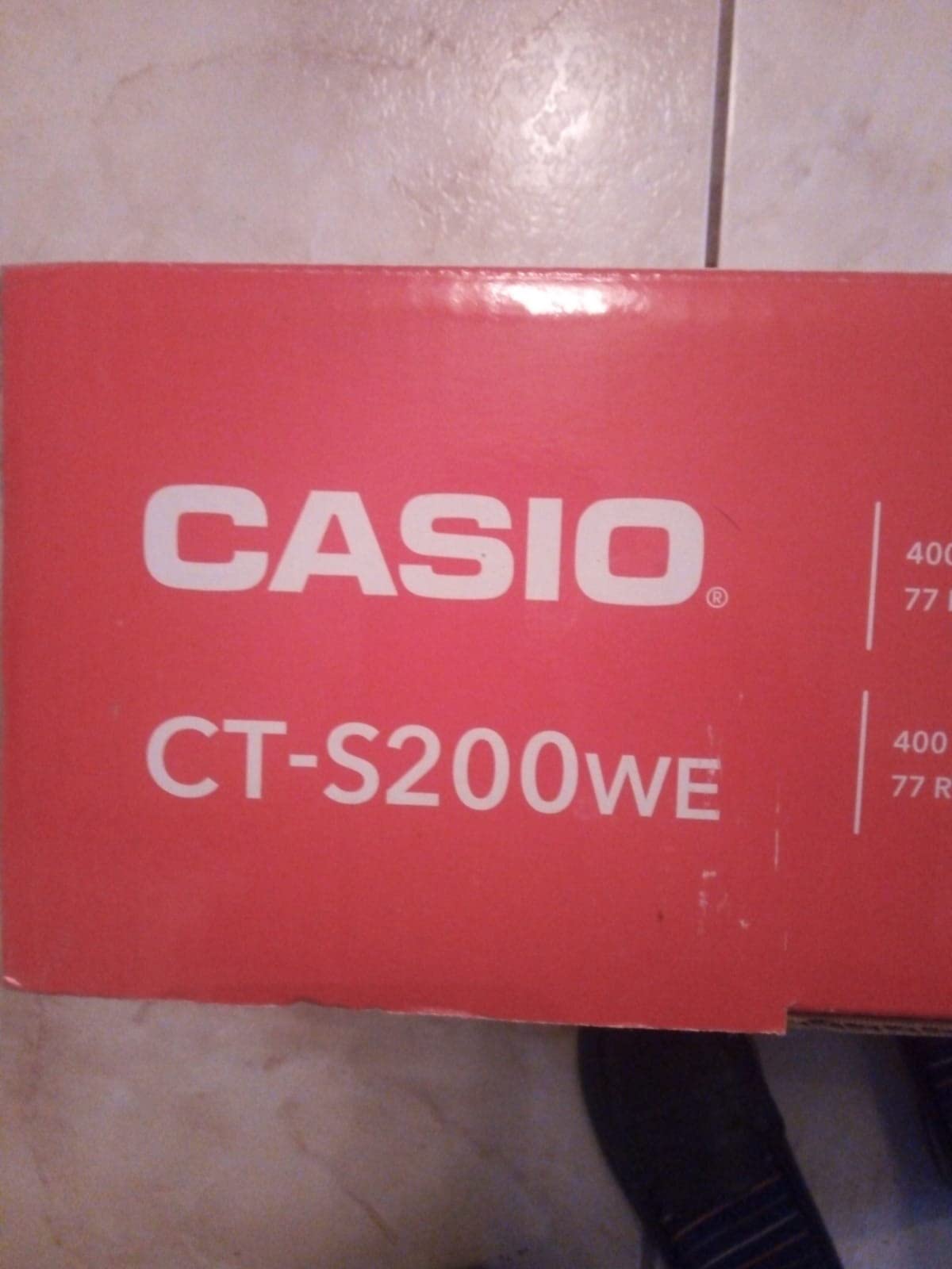 Casio Casiotone CT-S200 – 61-Key Portable Keyboard for Beginners | 400 Tones, 77 Rhythms, LCD Display, Dance Music Mode, USB-MIDI, Stereo Speakers | Includes Power Supply & Music Rest | Black customer photo 1
