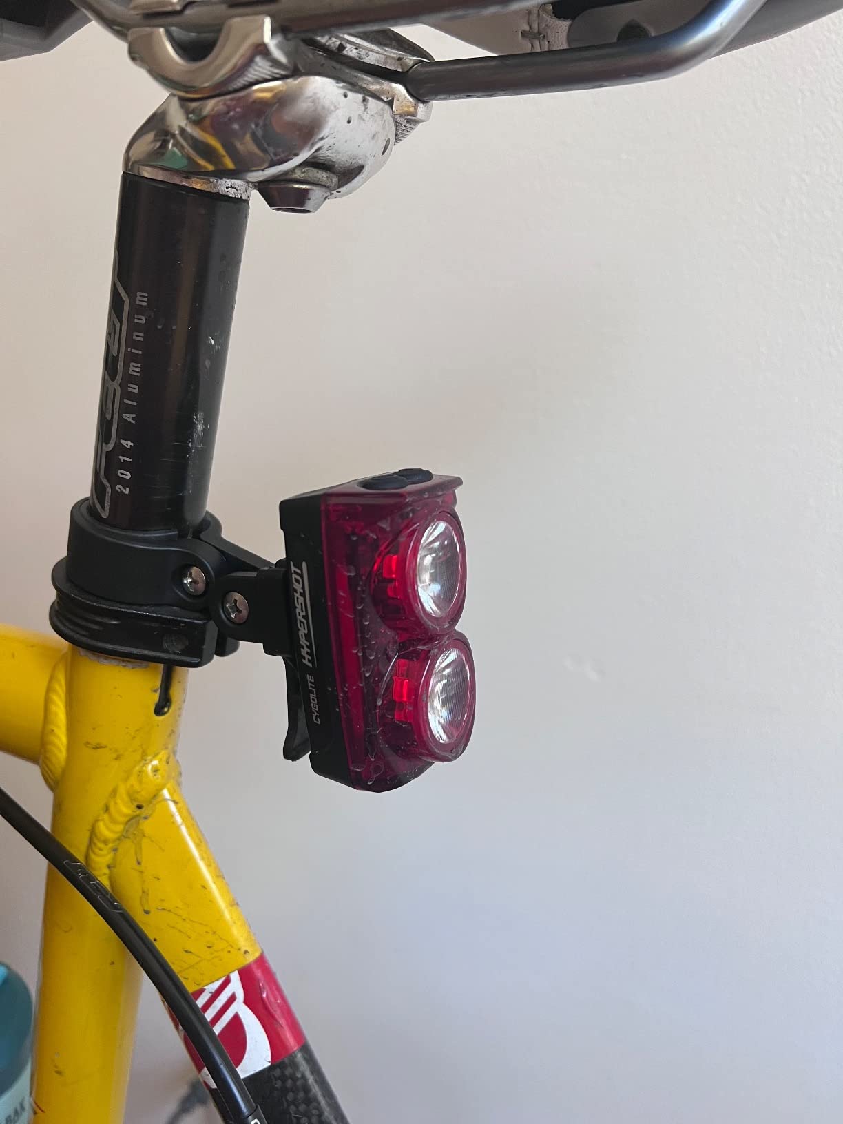 Cygolite Hypershot – 350 Lumen Bike Tail Light– 7 Night & Daytime Modes–User Adjustable Flash Speeds- Compact & Durable–IP64 Water Resistant–Secured Hard Mount–USB Rechargeable–Great for Busy Streets customer photo 1
