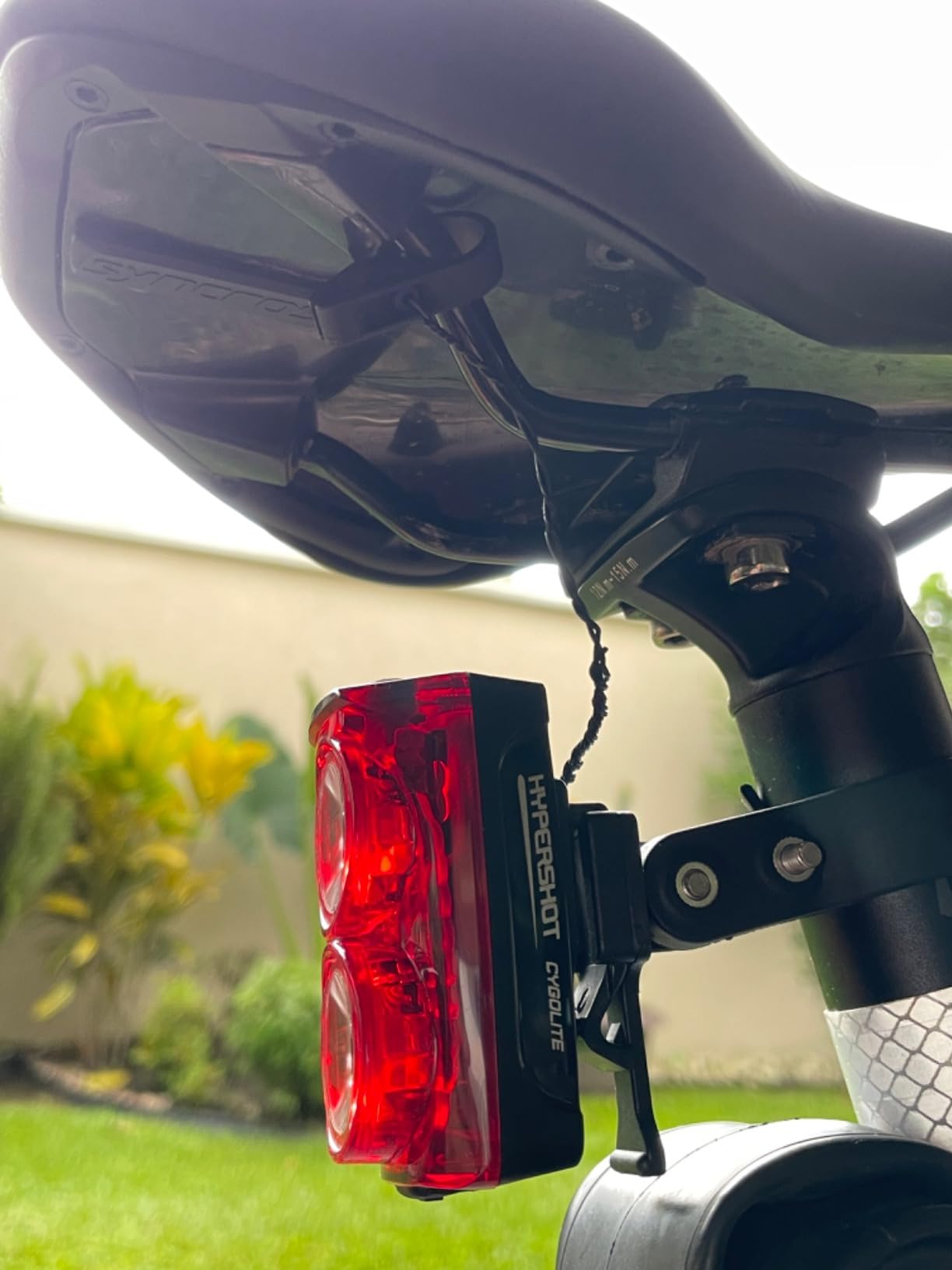 Cygolite Hypershot – 350 Lumen Bike Tail Light– 7 Night & Daytime Modes–User Adjustable Flash Speeds- Compact & Durable–IP64 Water Resistant–Secured Hard Mount–USB Rechargeable–Great for Busy Streets customer photo 2