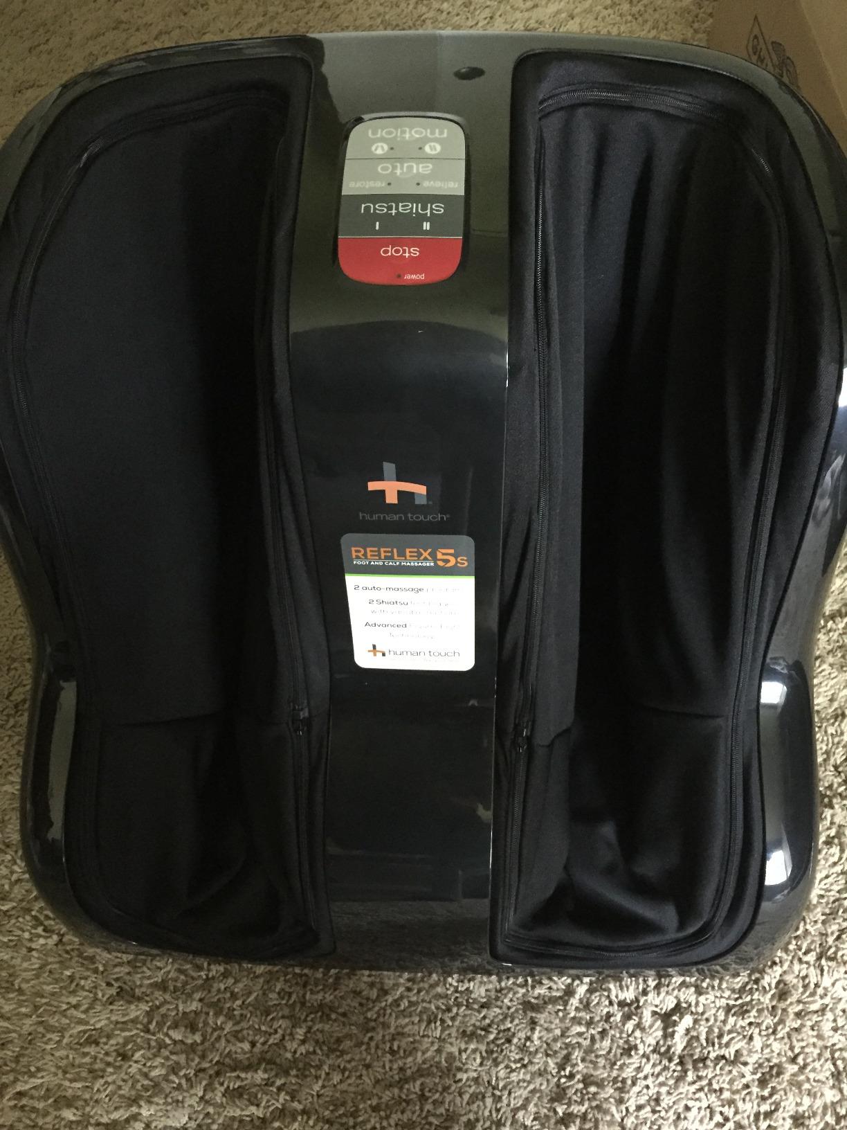Human Touch Reflex5s Foot & Calf Massager Plantar Fasciitis - HSA Approved customer photo 2