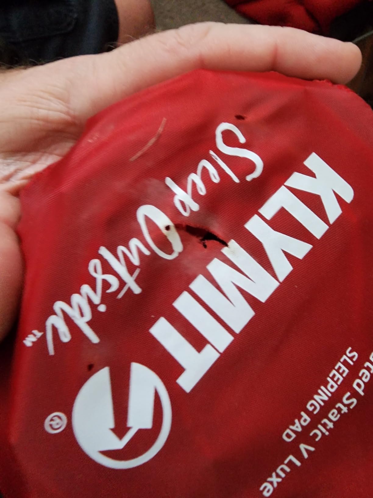 Klymit Insulated Static V Luxe Inflatable Sleeping Pad customer photo 2