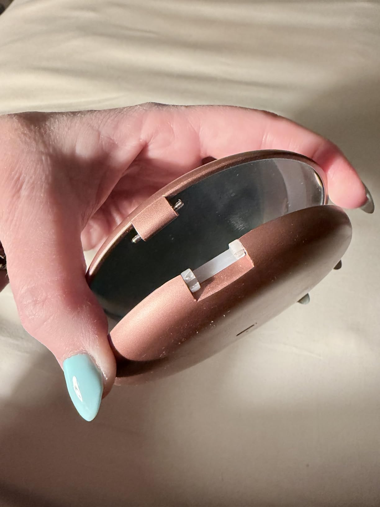WOBSION LED Compact Mirror with 10X Magnification customer photo 1