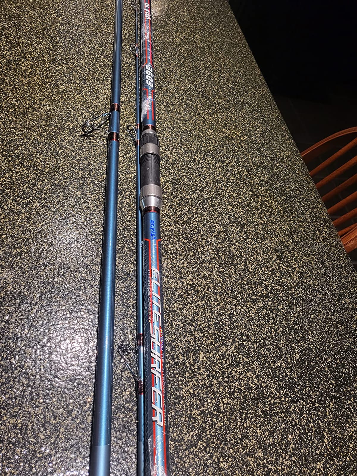 Dr.Fish Surf Fishing Rod and Reel Combos Saltwater Fishing Gear Set 12ft Surf Rod 10000 Reel Offshore Inshore Casting Pole Beach Casting Spinning Pole Kit Equipment Set Striper Pompano Flounder customer photo 2