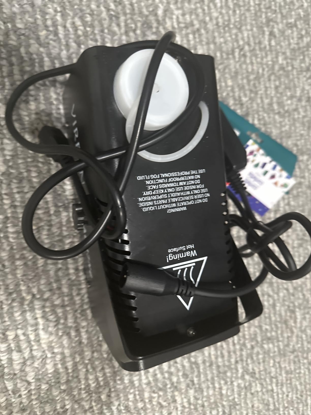VIRFUN Fog Machine, Smoke Machine with Remote Control for Halloween, Party | Wireless&Wired Remote Control, for Halloween, Party, Outdoor, Indoor and Stage Effect, 400W customer photo 2