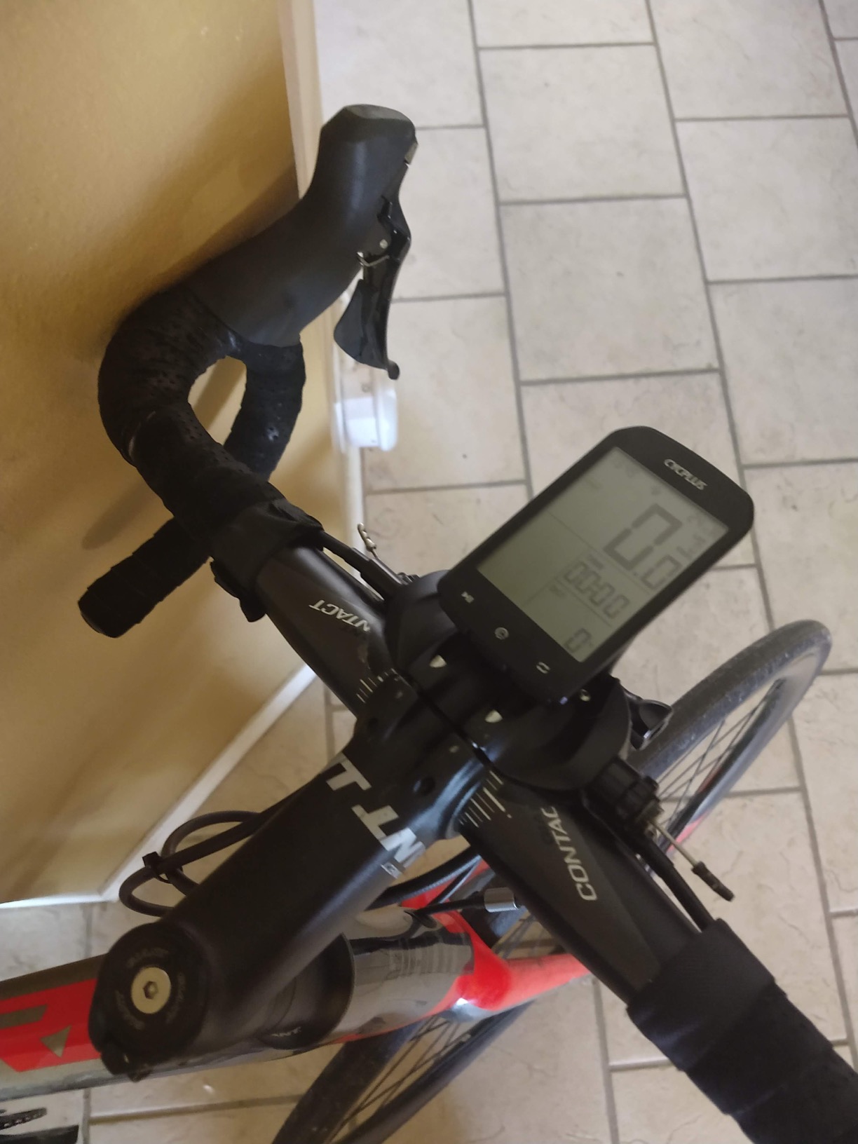 CYCPLUS GPS Wireless Bike Computer M1, 2.9