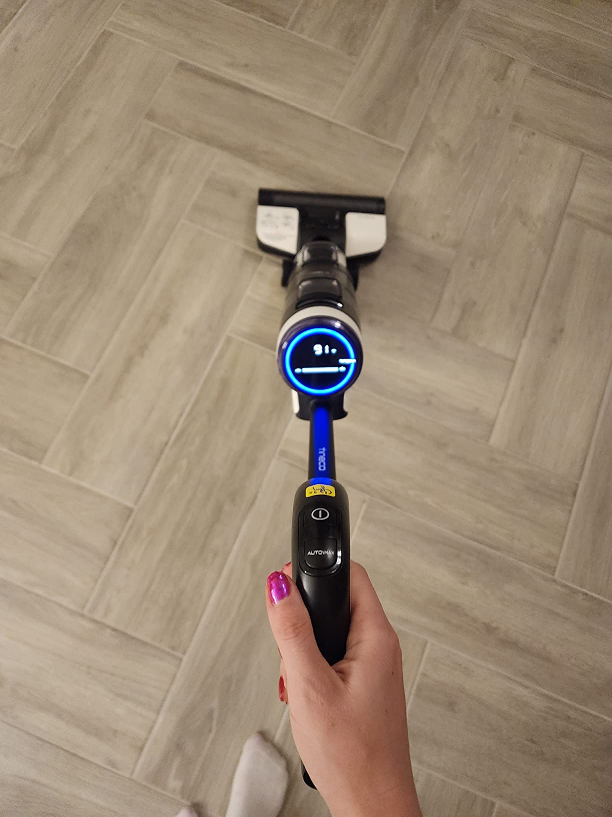 Tineco Floor ONE S3 Cordless Hardwood Floors Cleaner, Lightweight Wet Dry Vacuum Cleaners for Multi-Surface Cleaning with Smart Control System customer photo 2
