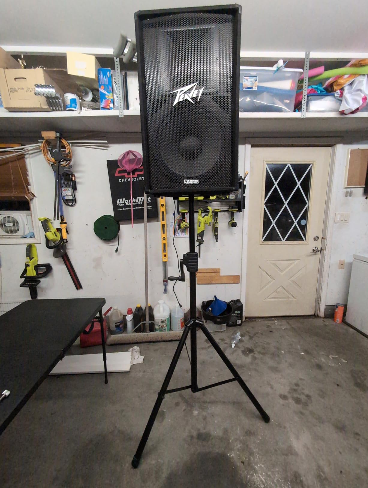 Rockville RVCS2 Heavy-Duty Tripod Crank-Up DJ PA Speaker Stand with Bag customer photo 1