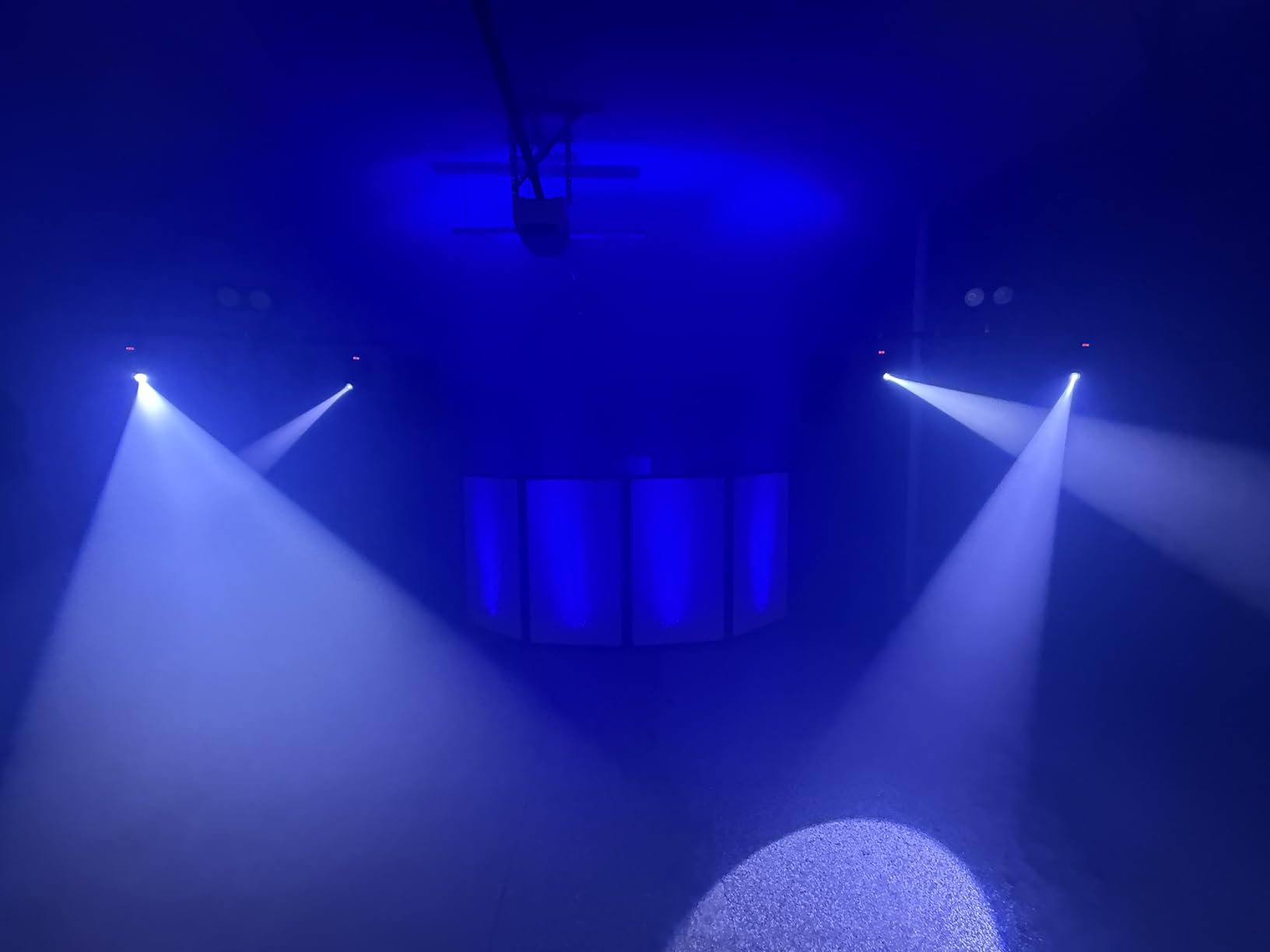 U`King Stage Lights Moving Head Lights 8 Gobos 8 Colors 11 Channels 25W Spotlights DMX 512 with Sound Activated for Wedding DJ Party Stage Lighting 2PCS customer photo 2