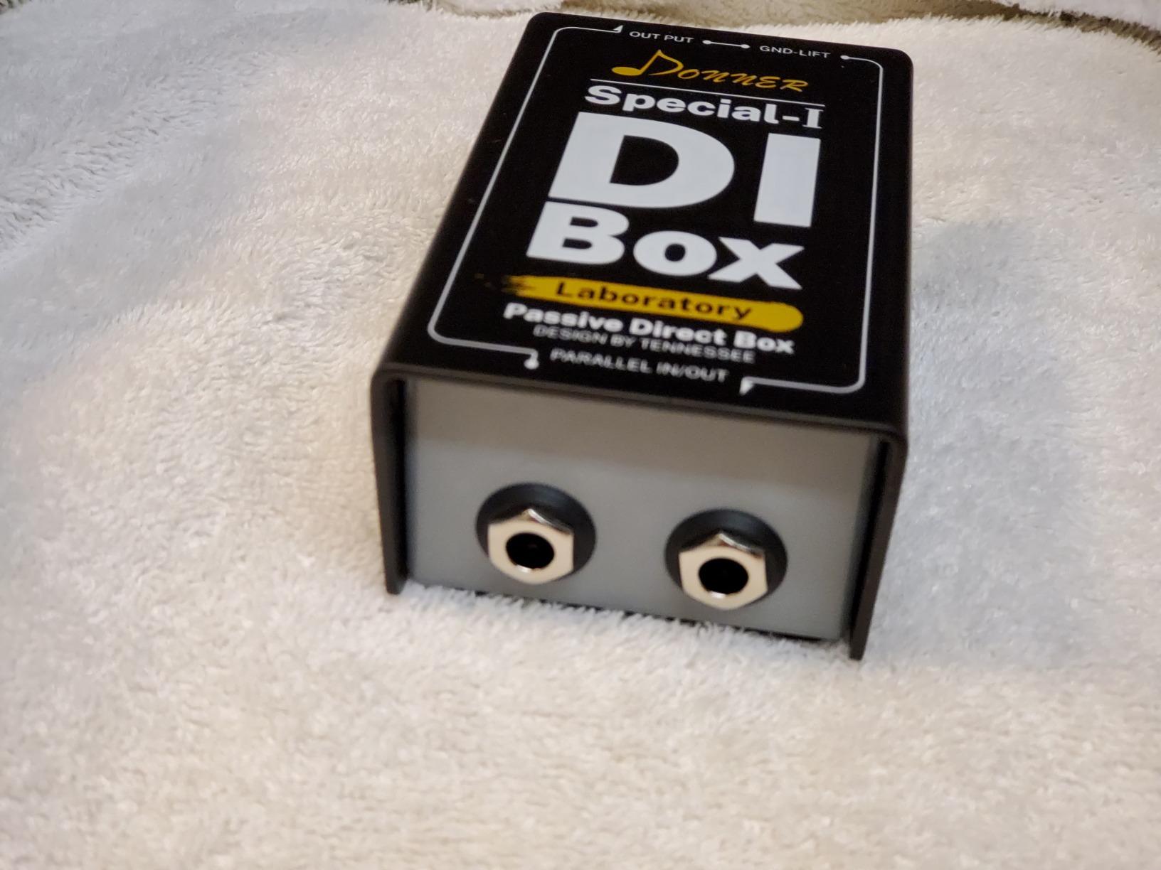 Donner Special-Ⅰ Professional High-Performance Passive DI-Box Unit Hum Eliminator 1/4