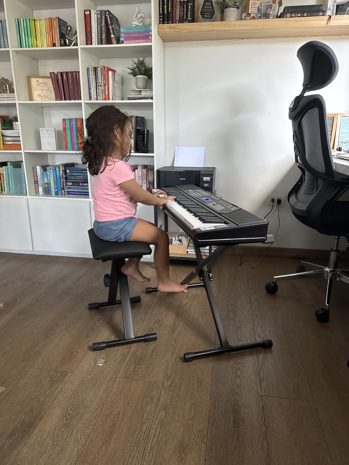 RockJam RJ5061 61 Key Keyboard Piano Kit with Stand, Bench & Headphones customer photo 2