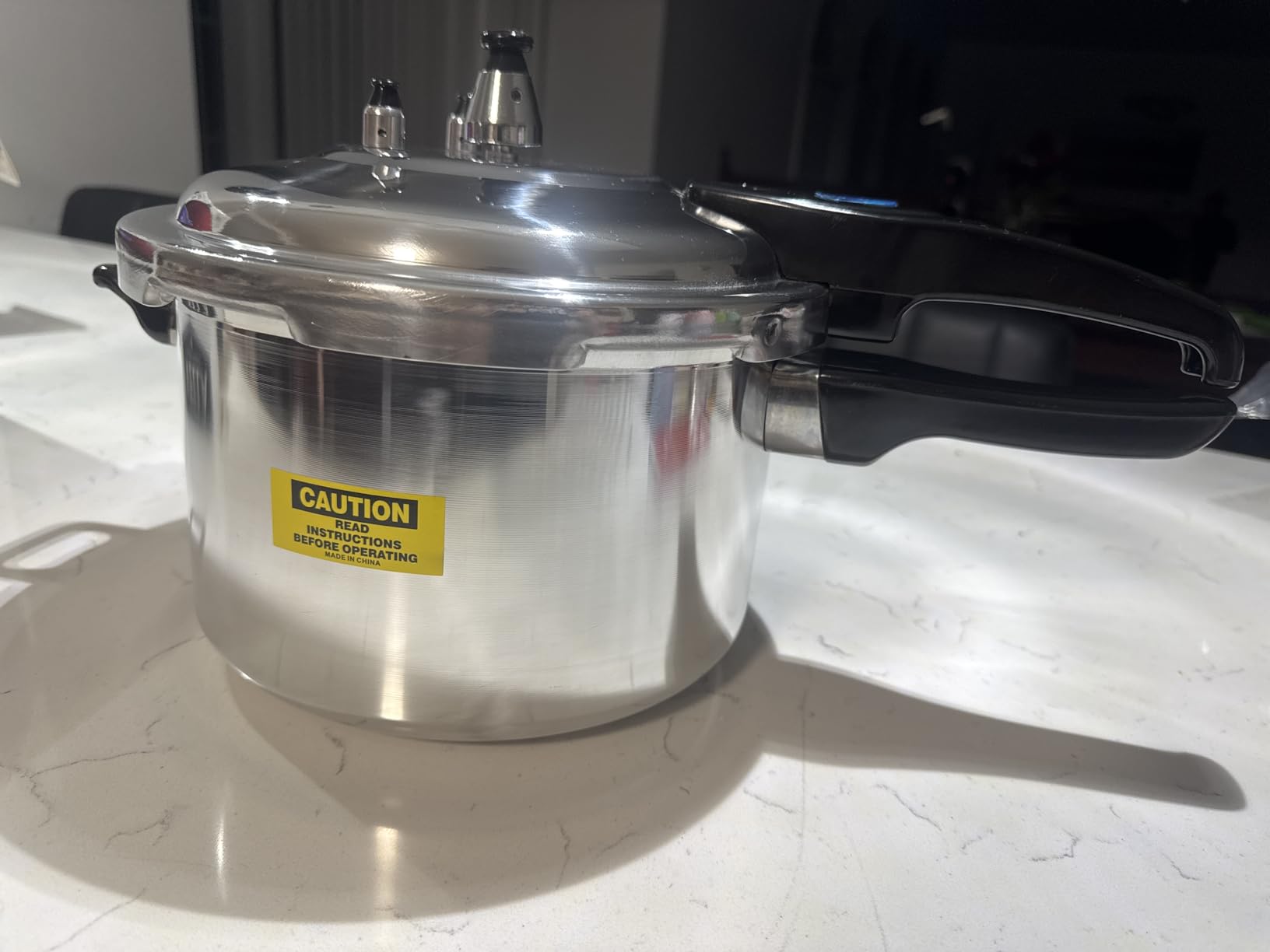 Barton 6.0 Quart Pressure Cooker Pot Release Valve Aluminum Canning Cooker Pressure Release Pot Stove Top Instant Fast Cooking Stovetop Pressure Canner Pot Gas Stoves, (5.67L) customer photo 2