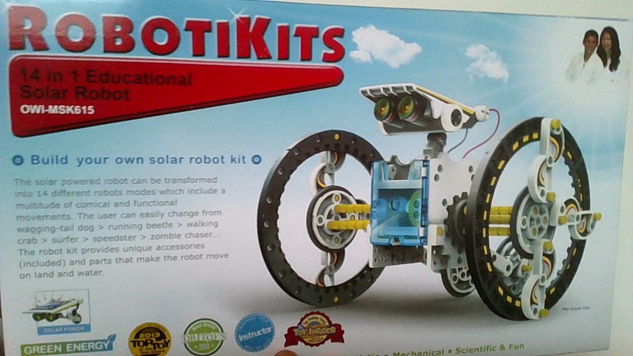 Solar Robot Kit, 14-in-1 STEM Building Toy for Kids DIY Science Robotic Set customer photo 1