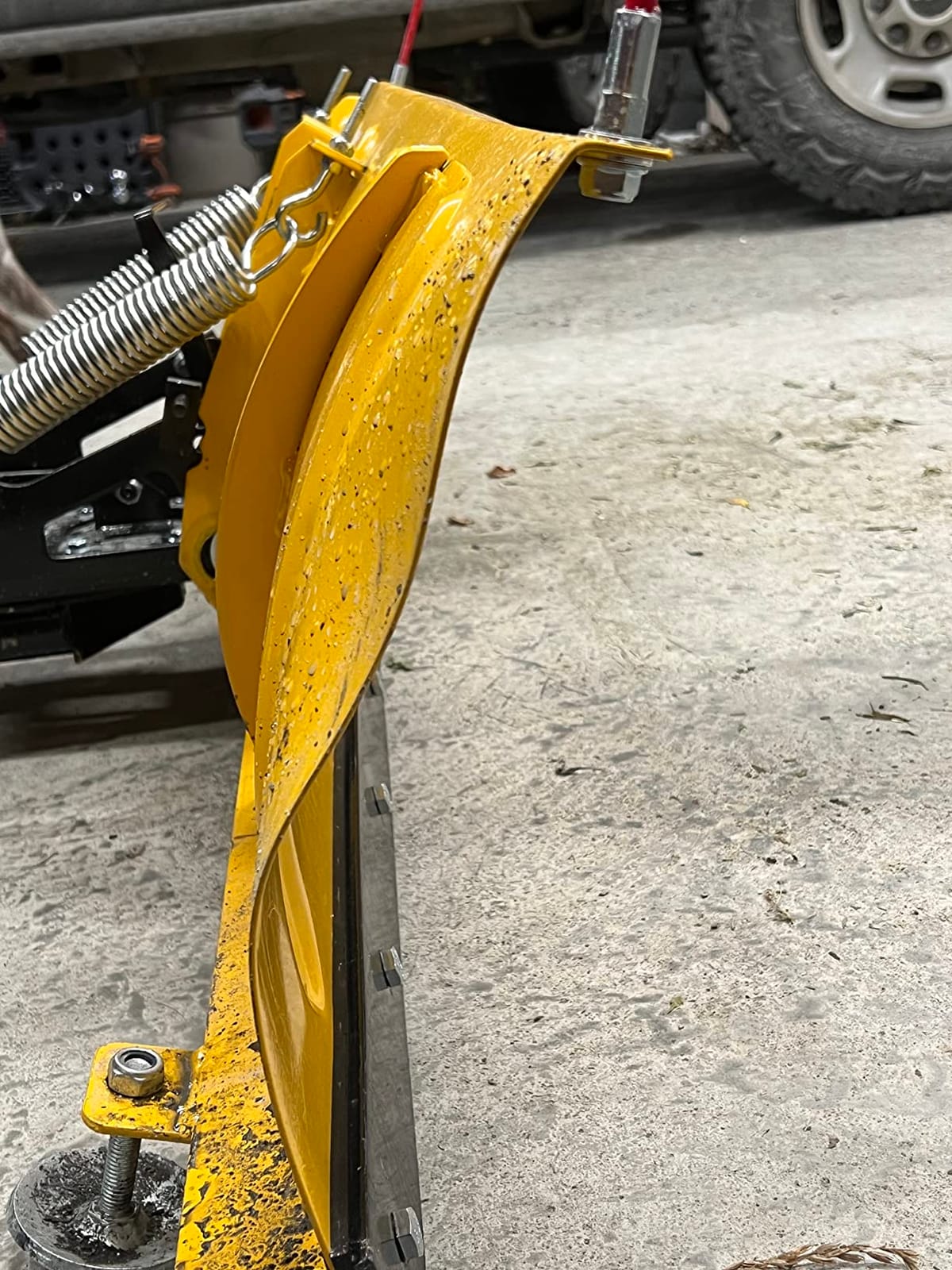 Massimo 60-Inch Universal ATV/UTV Snow Plow Kit – Steel Blade with Push Frame and Mount Plate, 5-Position Angle Adjustment customer photo 1