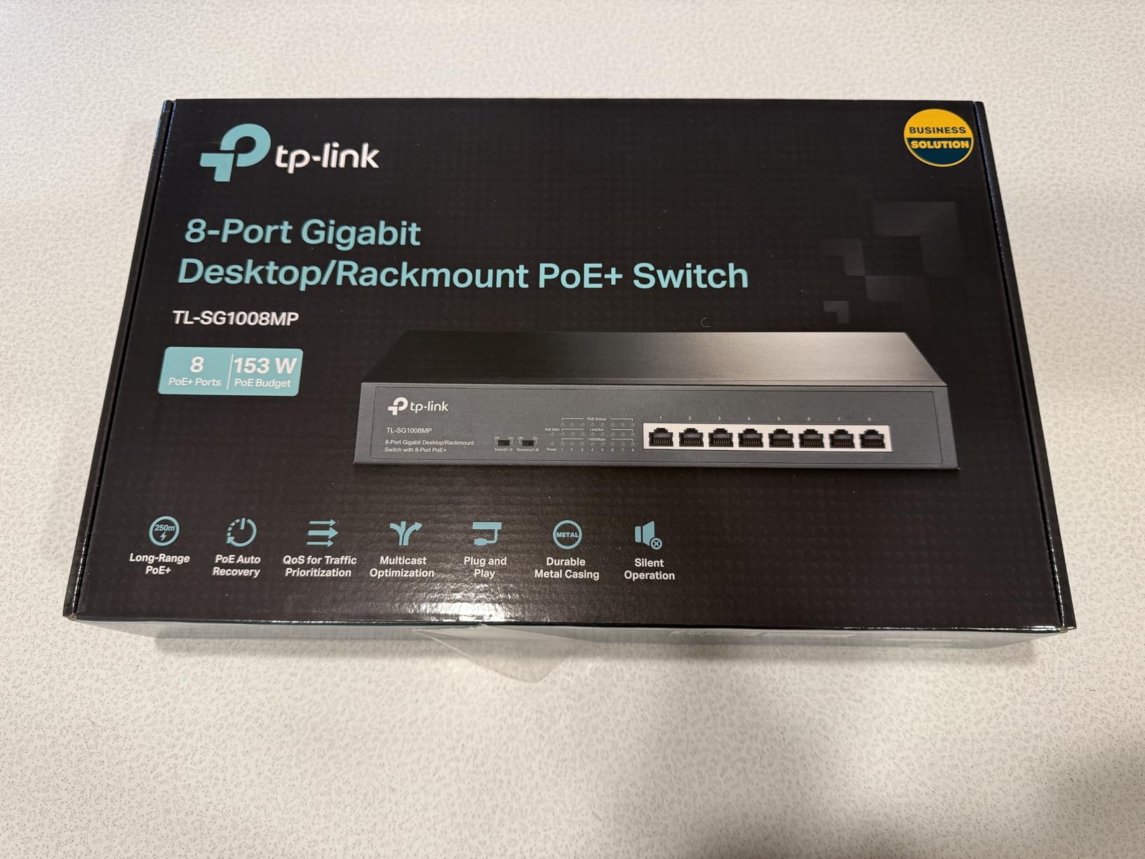 TP-Link TL-SG1218MPE 16 Port Gigabit Switch Easy Smart Managed 16 PoE+ @250W, 2 non-PoE ports, 2 combo SFP slots 3 Year Manufacturer Warranty QoS, Vlan, IGMP & LAG, Free Expert Help customer photo 2