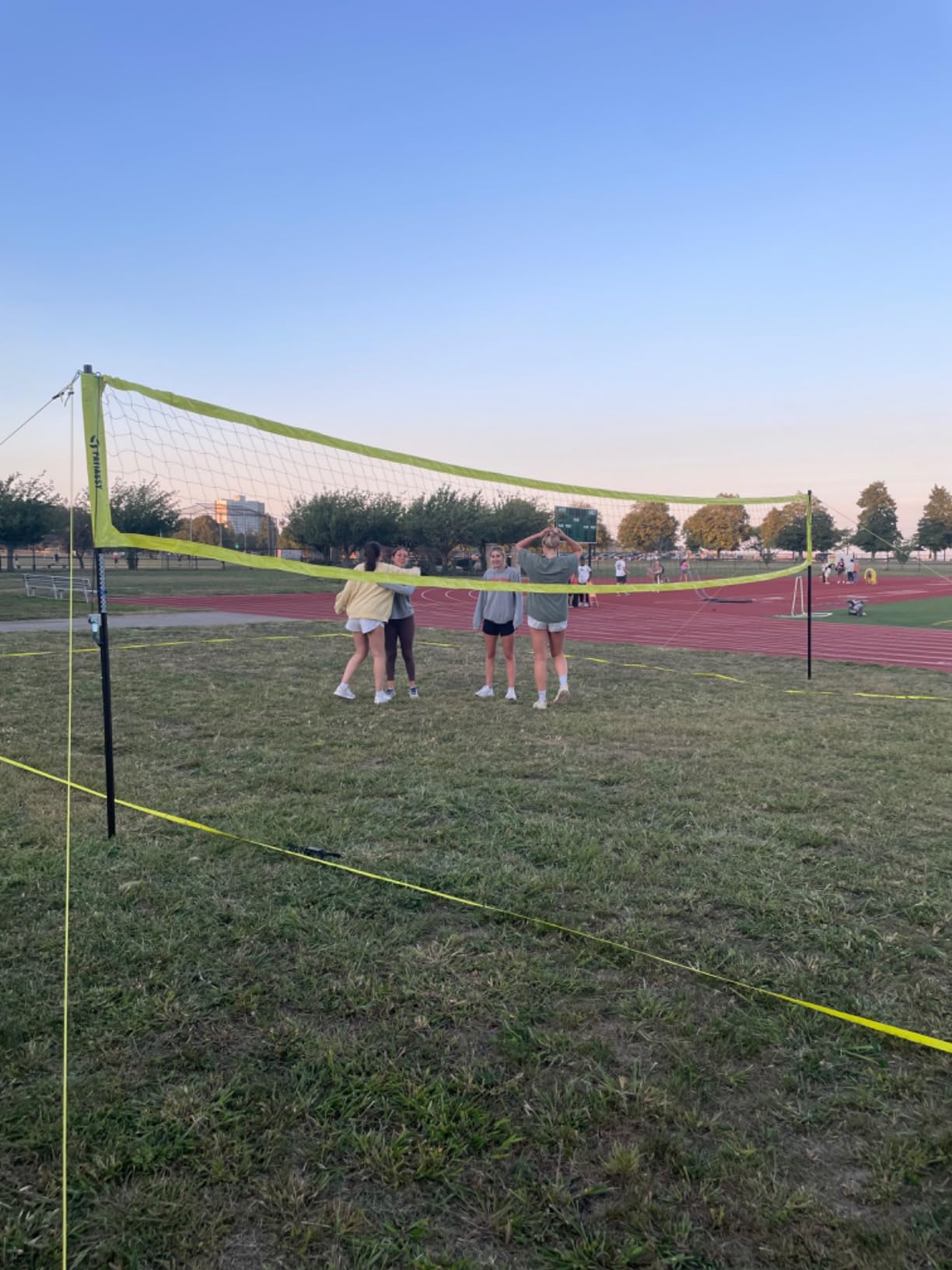 Professional Heavy Duty Volleyball Net Set for Backyard Outdoor customer photo 1