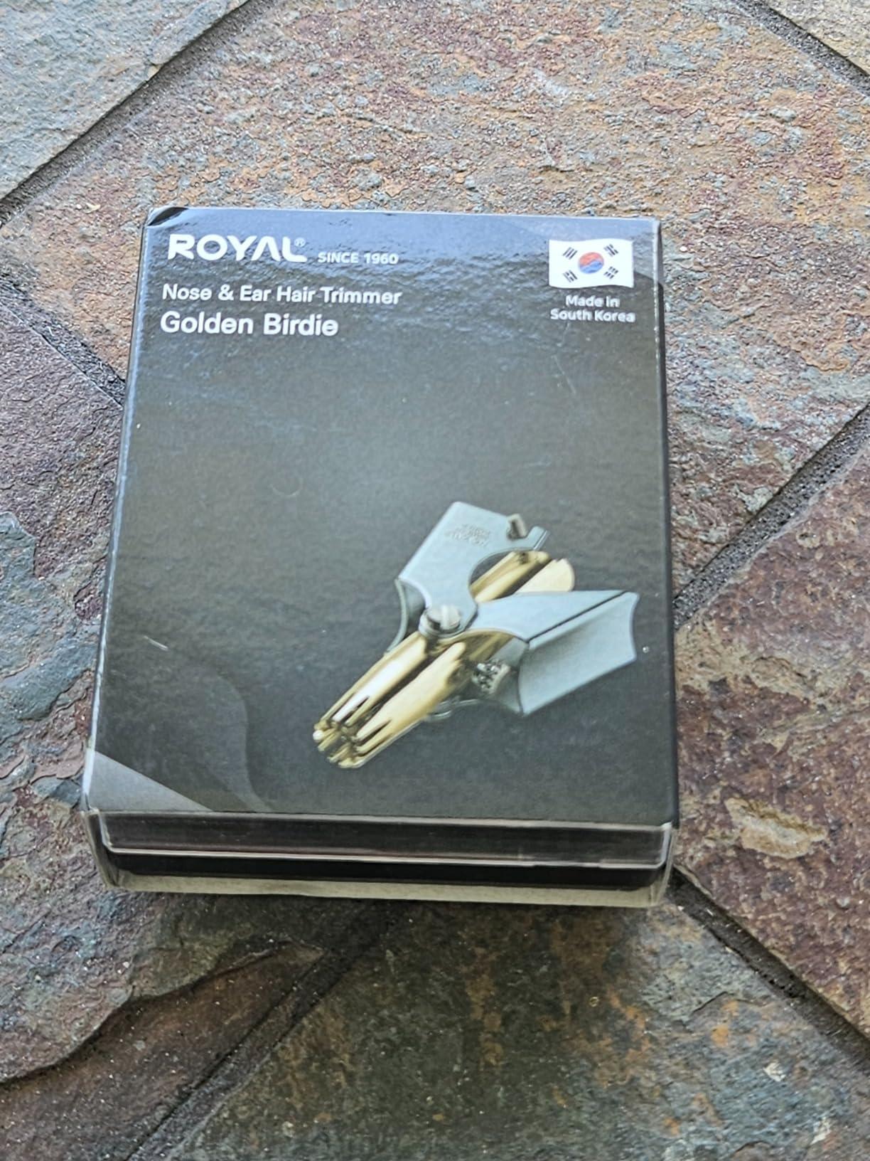 ROYAL Birdie Manual Nose Hair Trimmer for Men, Made in Korea Battery Free Painless Water Resistant Nose Trimmer with 12 Dual Blades, Patented ET-4 Series customer photo 1