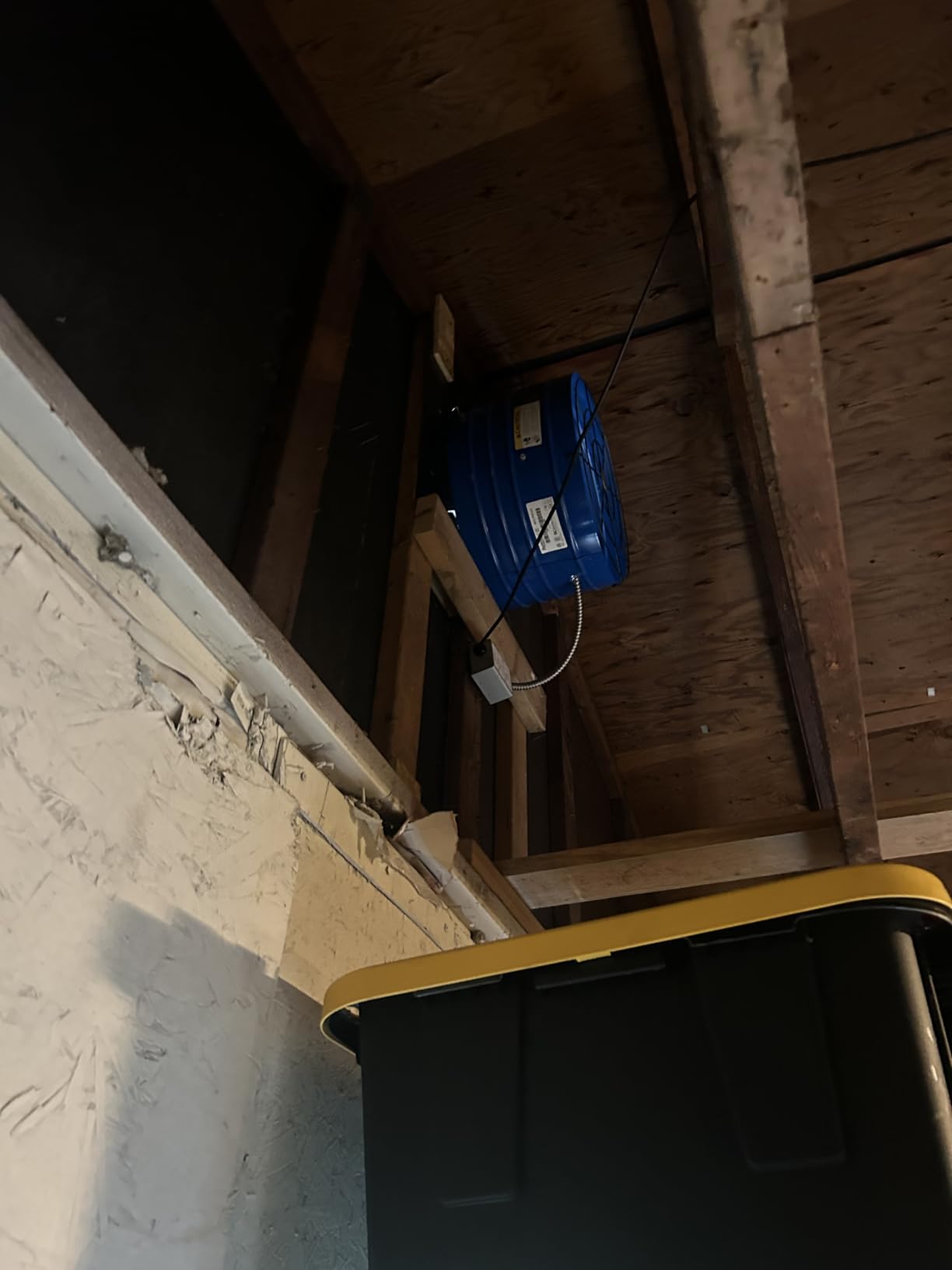 Quietcool AFG PRO-2.0 Attic Fan for Gable Vents - 1945 CFM - Adjustable Thermostat - 20ft Power Cord - Plug-and-play - Two Speed Capable customer photo 1