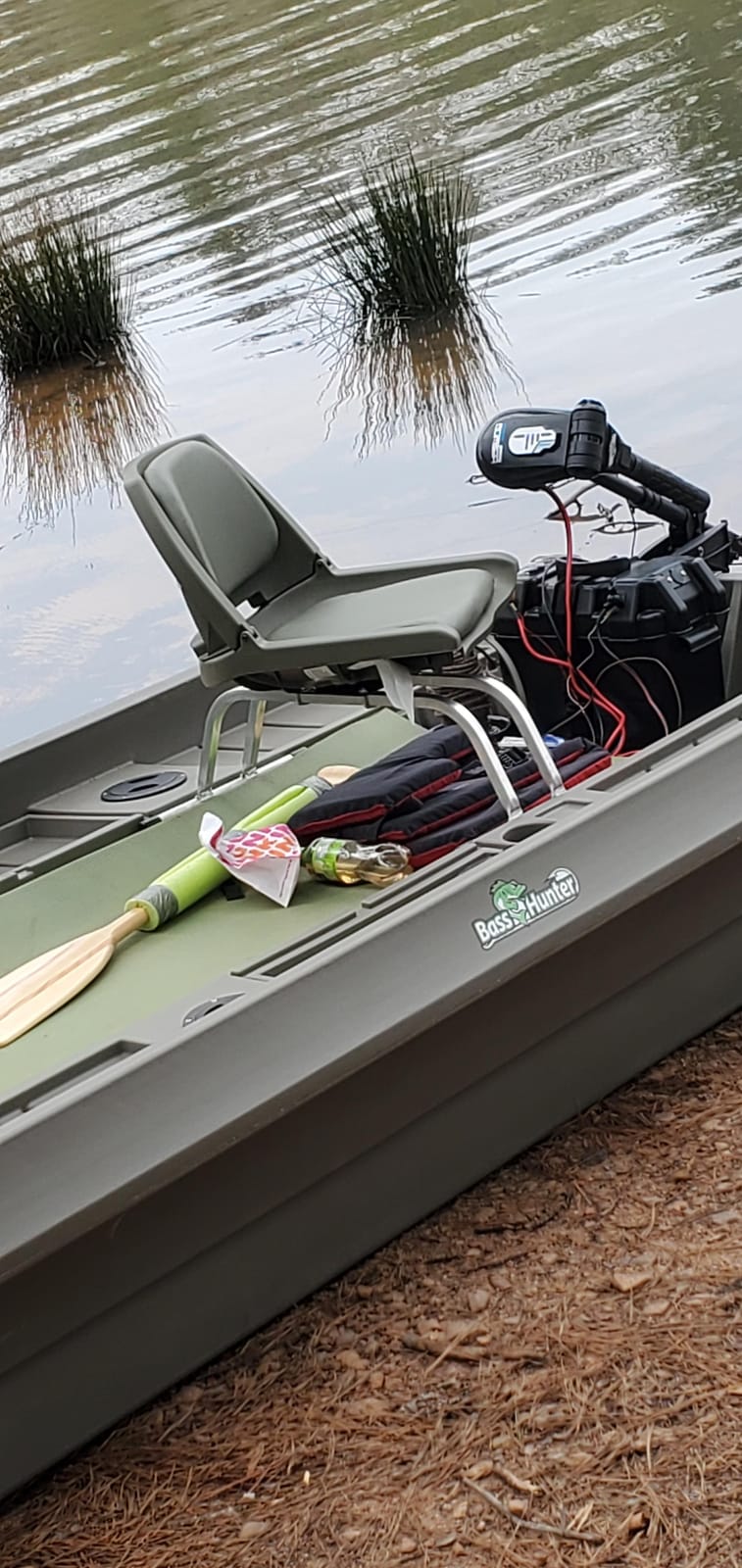 AQUOS Haswing 12V 65lbs 35.5in Brushless Transom Trolling Motor customer photo 1