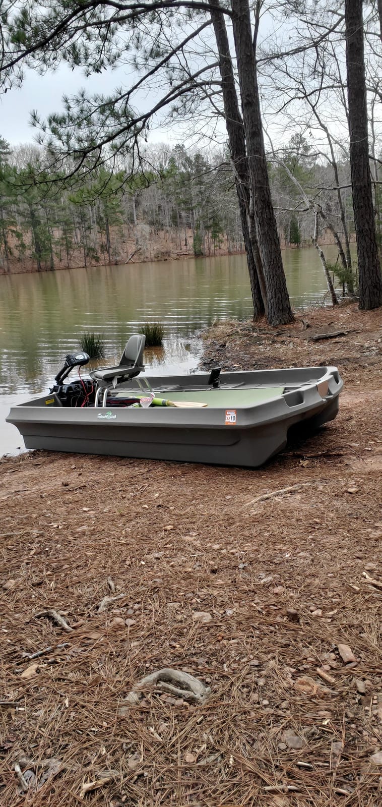 AQUOS Haswing 12V 65lbs 35.5in Brushless Transom Trolling Motor customer photo 2