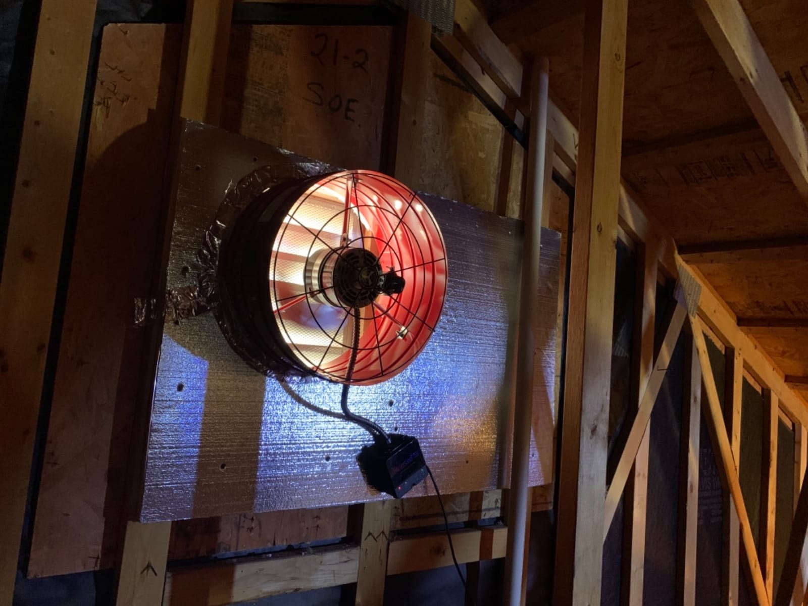 Quietcool AFG SMT PRO-3.0 Smart Attic Fan for Gable Vents - 2940 CFM - Smart App Control - Thermostat and Humidistat - 20ft Power Cord - Plug-and-play - Two Speed customer photo 1