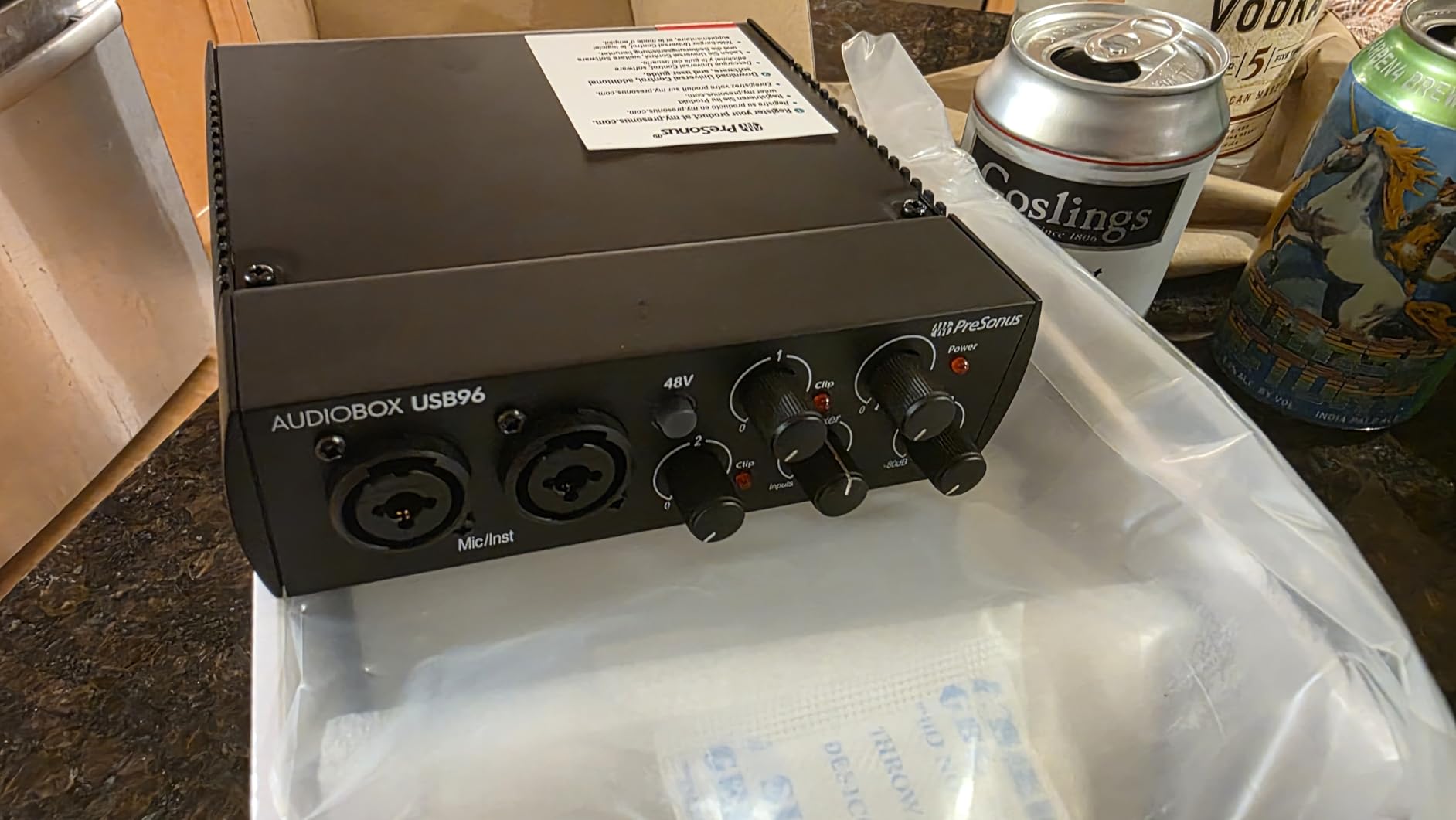 PreSonus AudioBox 96 25th Anniversary USB Audio Interface customer photo 2