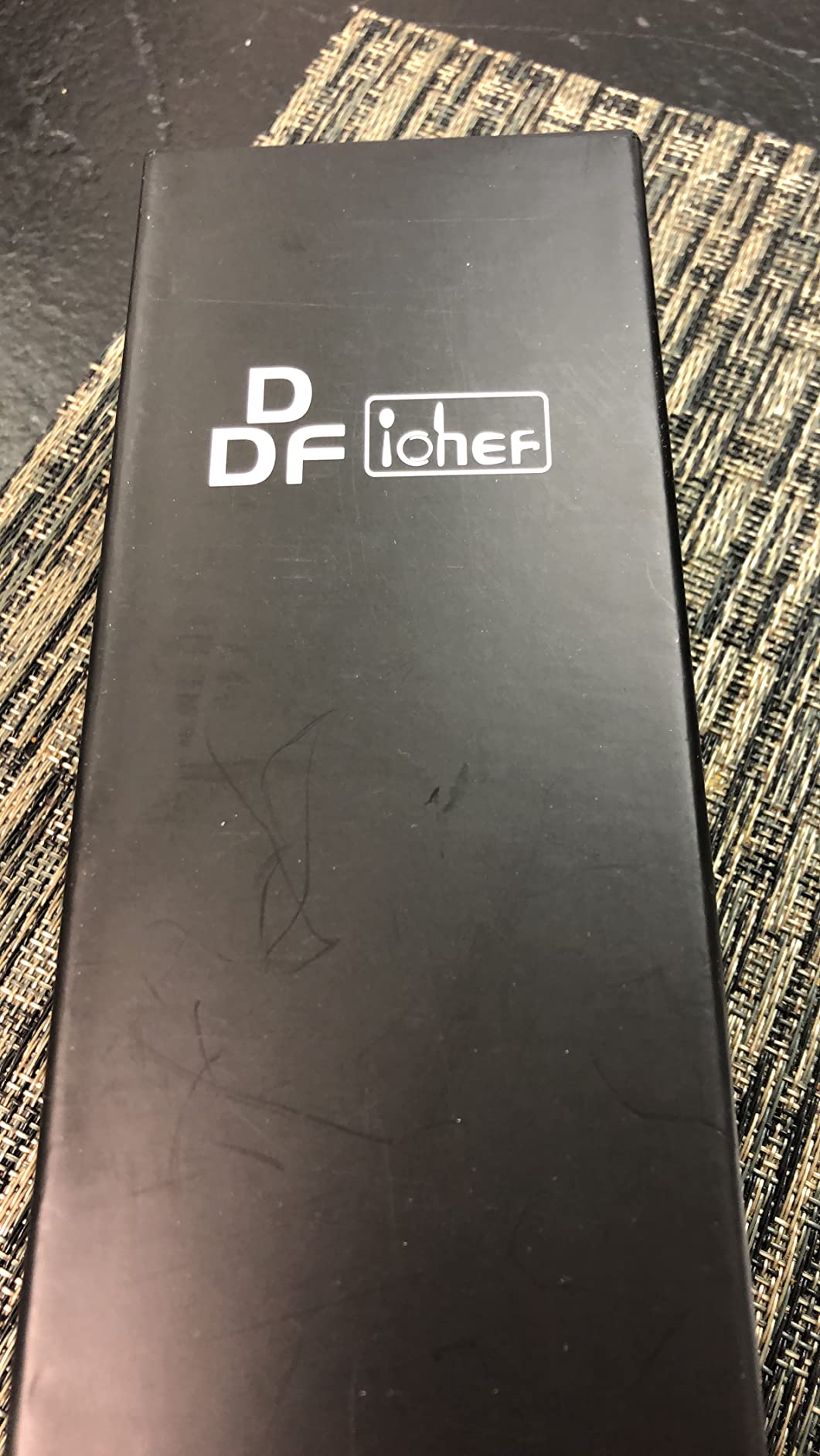 Chef Knife 7 Inch, High-Carbon Stainless Steel Santoku, Dishwasher Safe customer photo 2