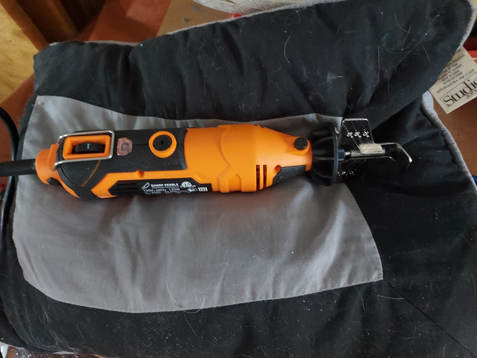 Sharp Pebble Electric Chainsaw Sharpener Kit – Chain Saw Sharpening Tool customer photo 2
