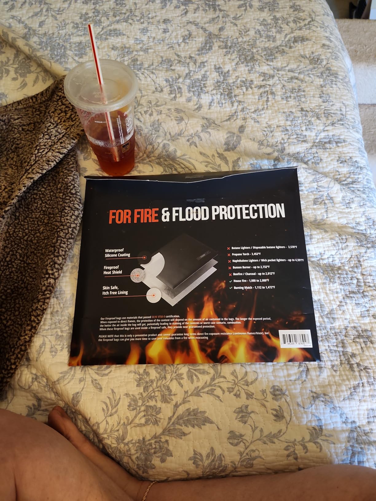Fireproof Document Pouch (10