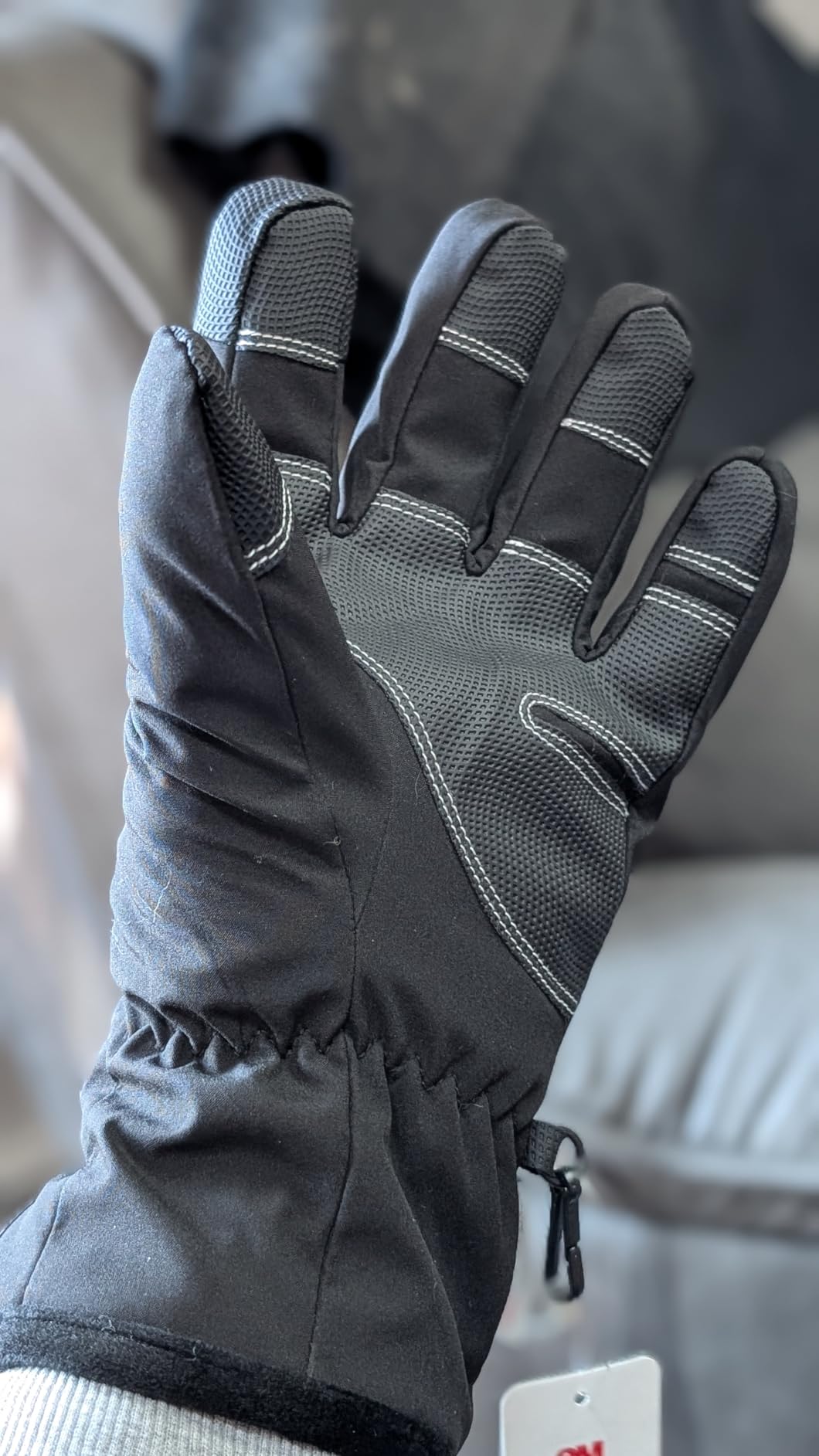 TRENDOUX Winter Gloves for Men Warm: 3M Thinsulate -20℉ Windproof Waterproof Ski Women Glove with Touchscreen Thermal Lining Anti-Slip for Work Cycling Motorcycle Snowboarding customer photo 1