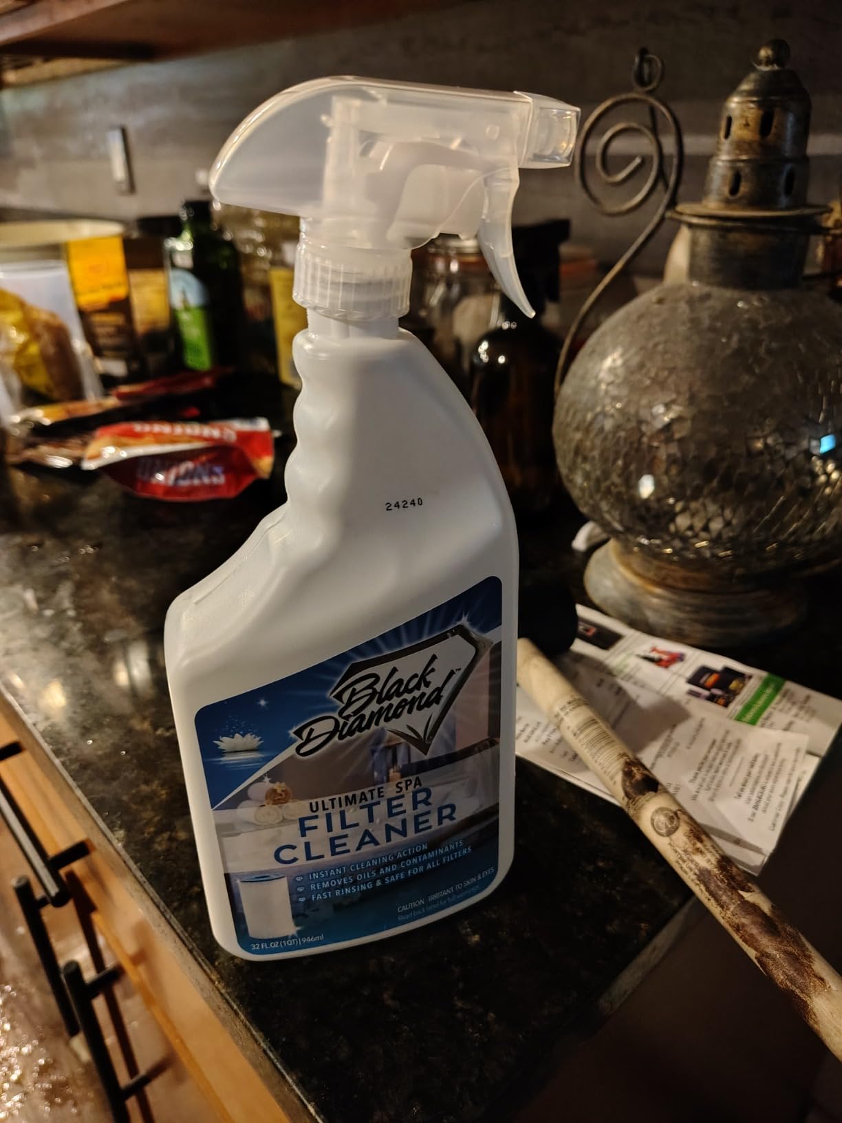 Black Diamond Stoneworks Ultimate Spa Filter Cleaner Spray, 1-Gallon customer photo 2