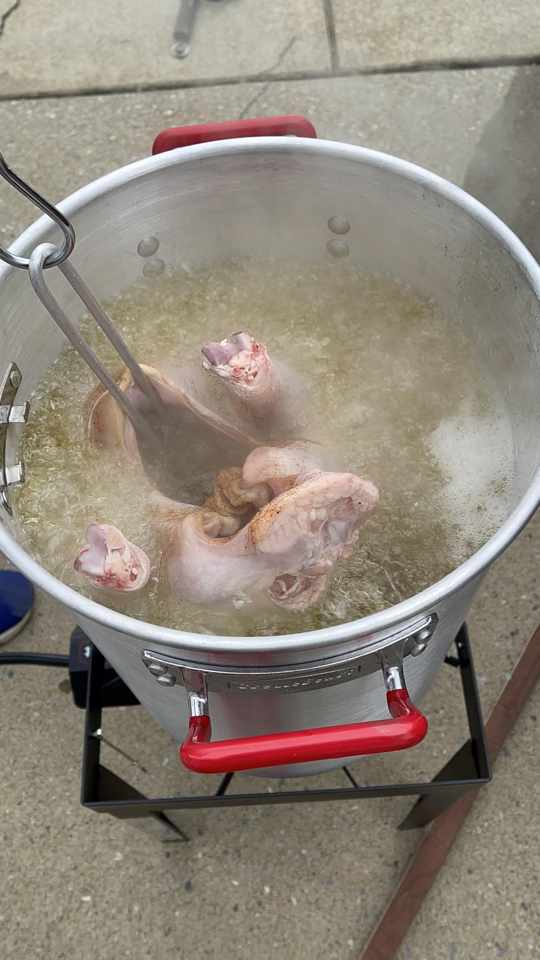 CreoleFeast TFS3010 Propane Turkey and Fish Fryer Boiler Steamer Set customer photo 2