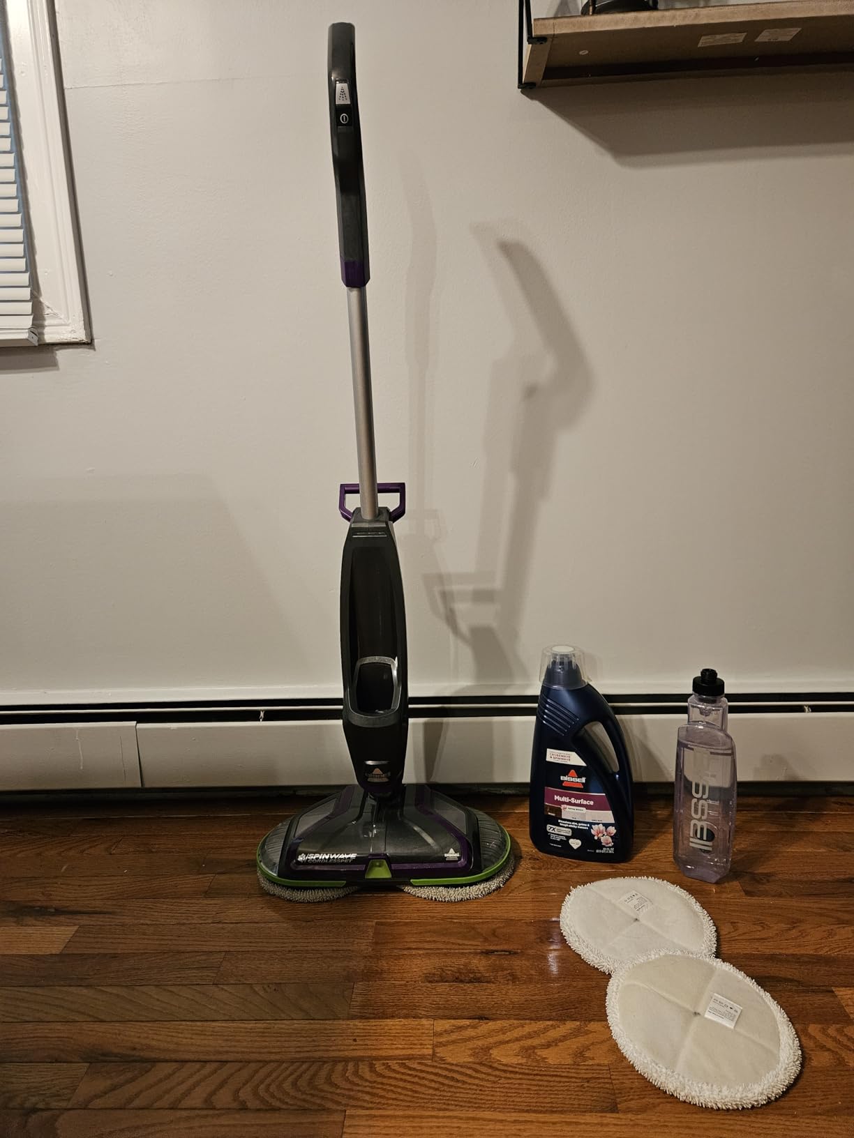 BISSELL Spinwave Cordless Pet Spin Mop, 18V Hard Floor Cleaner, 23157 customer photo 1
