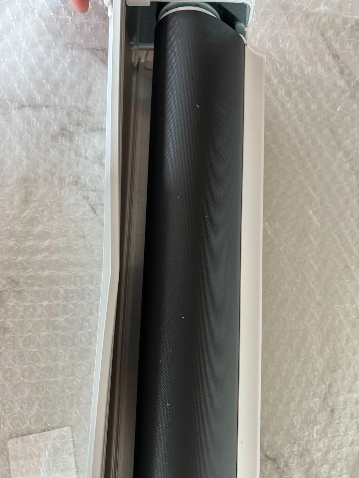 ZSHINE Motorized Blackout Roller Shades Remote Control Rechargeable(82010G) customer photo 1