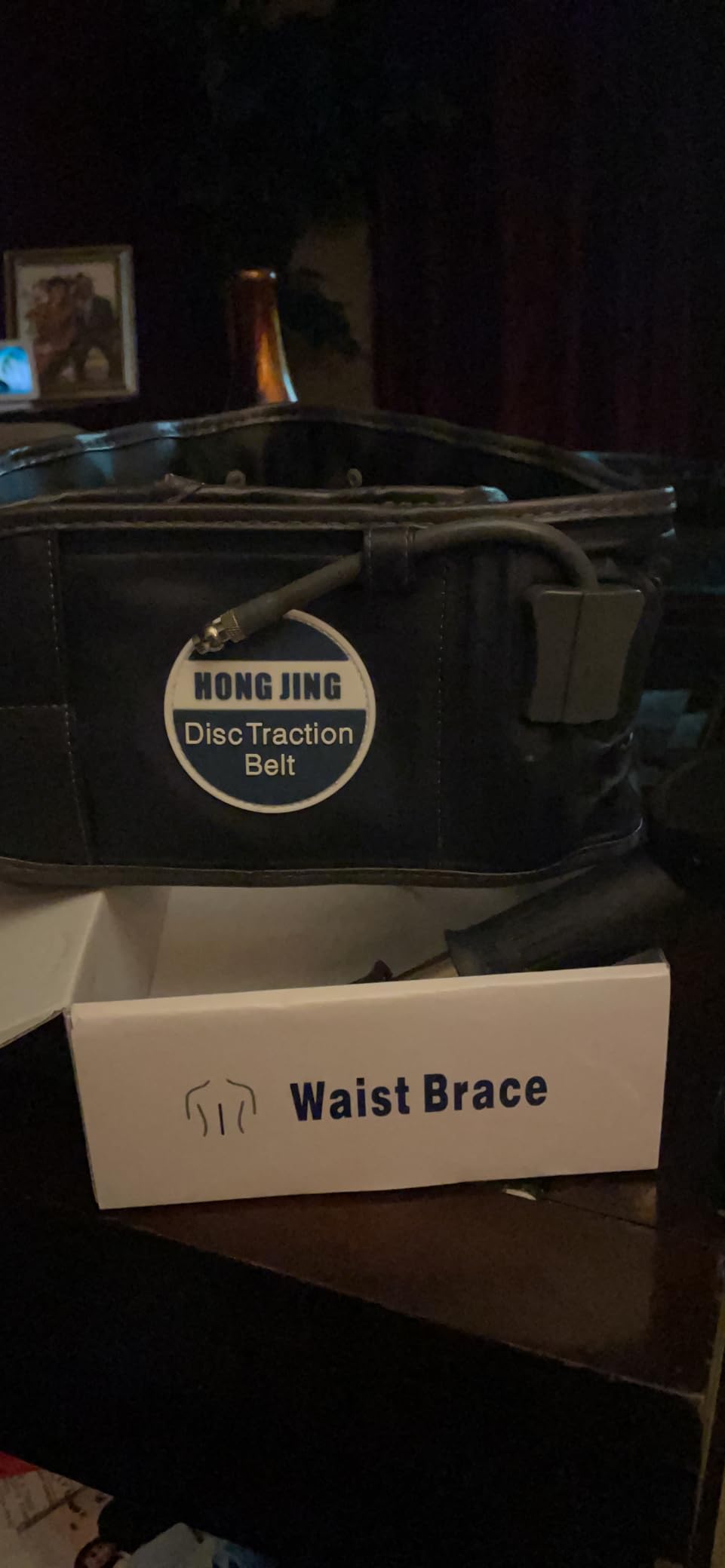HONGJING Decompression Belt for Lower Back Pain Relief customer photo 1