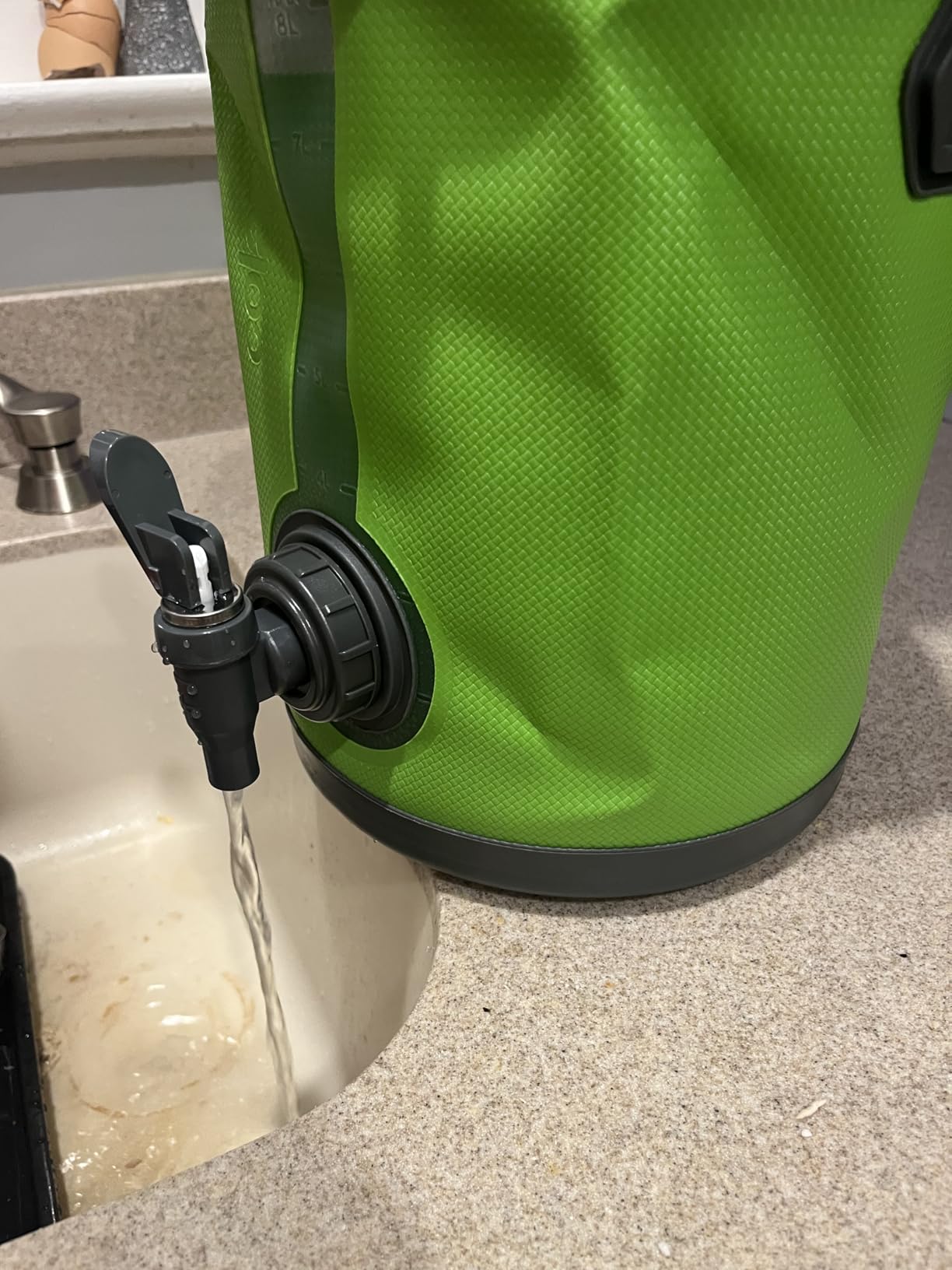 Colapz 12V Camping Shower Portable - High Pressure Outdoor USB Rechargeable Camping Shower - Kit with 9 Gallon Water Bag - Van Life RV Beach Hiking Dog Washing customer photo 1