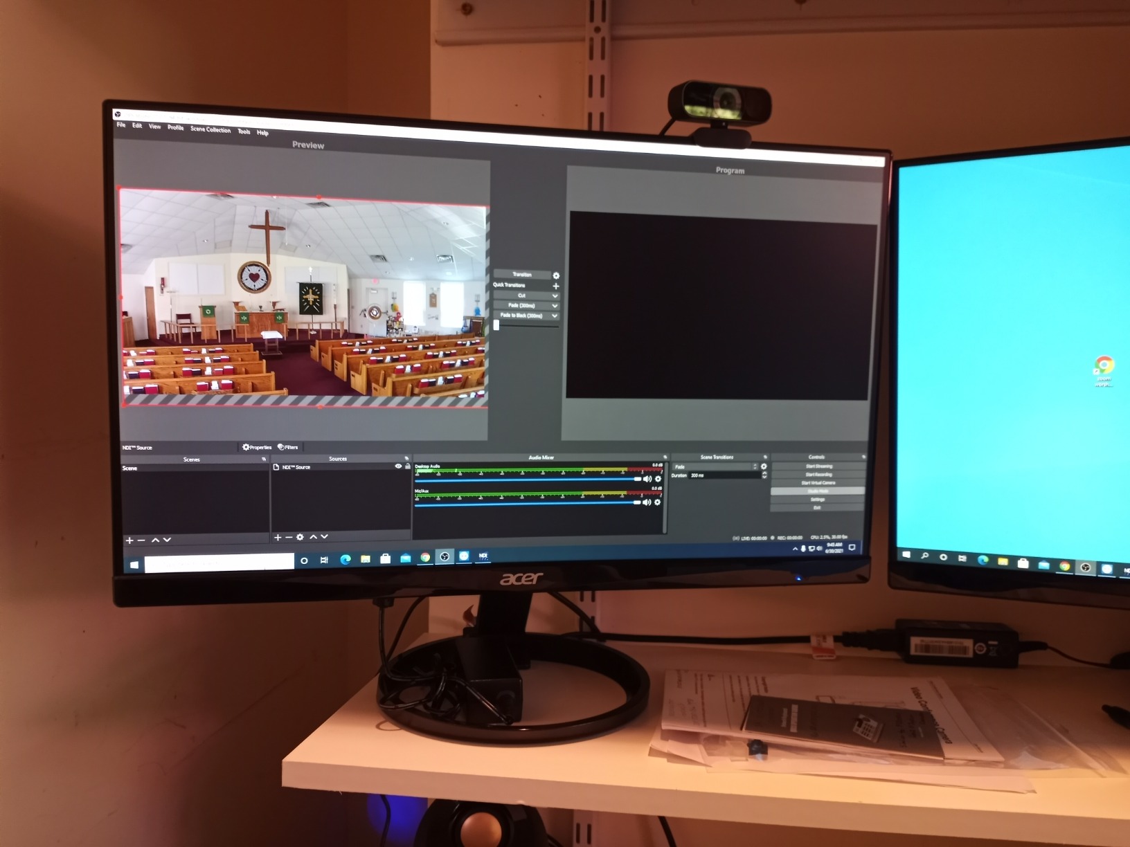 NDI PTZ Camera - 30X Auto Tracking Live Streaming Cam with SDI/HDMI/IP Outputs for Church Worship School Sport Hospital Wedding(NDI HX2 and NDI HX3) customer photo 2