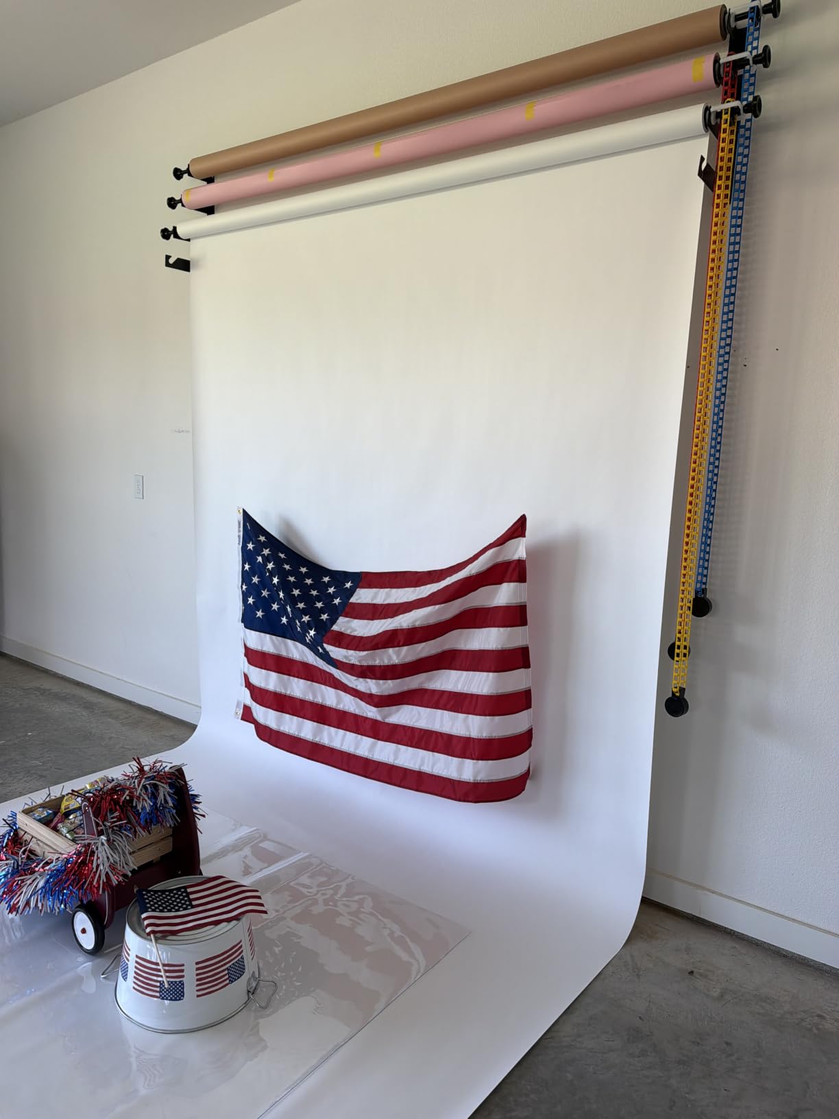Green Screen Backdrop 5x7ft Photo Backdrop Chromakey Muslin Portrait Green Backdrop for PS Keying/Video Creation/Studio Portrait Shoots customer photo 2