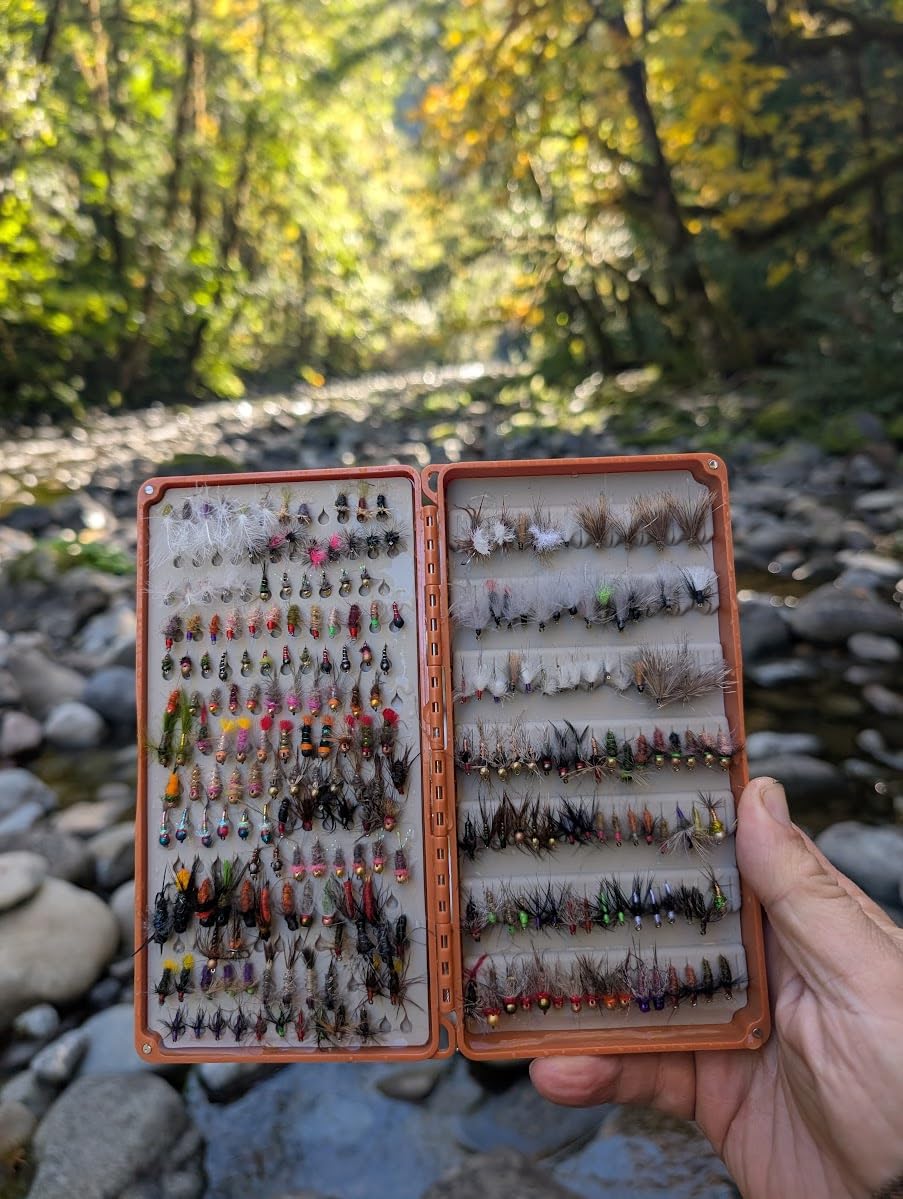 fishpond Tacky Double Haul Fly Box - Burnt Orange | Double Sided Tacky Fly Box customer photo 2