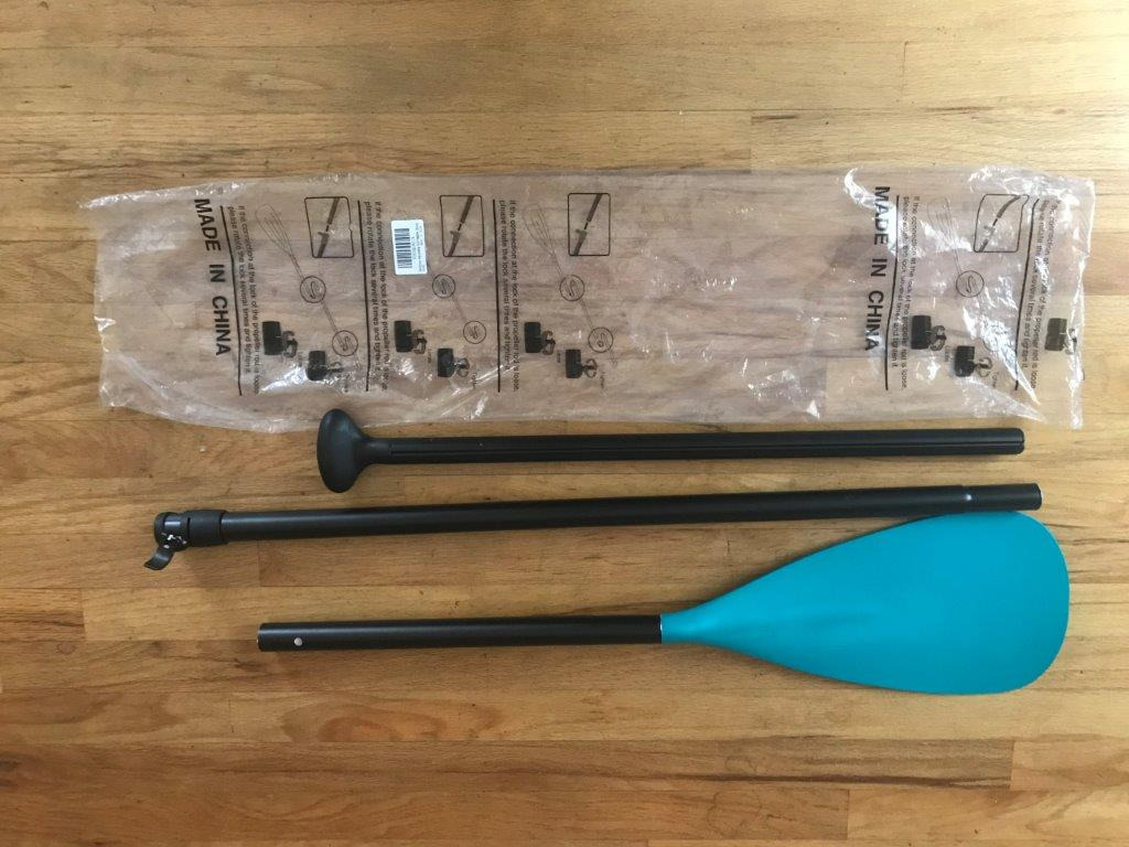 SUP Paddle - Adjustable 3 Pieces Stand Up Paddle Board Paddle with Unique Lock Design Floating Alloy Shaft Paddleboard Paddle customer photo 2