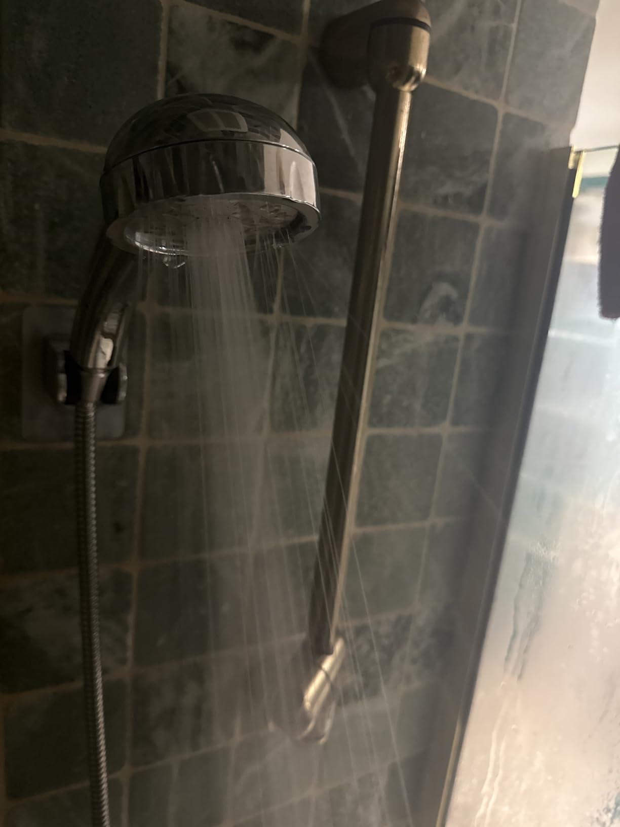KAIYING High Pressure Handheld Shower Head with ON/OFF Pause Switch customer photo 1