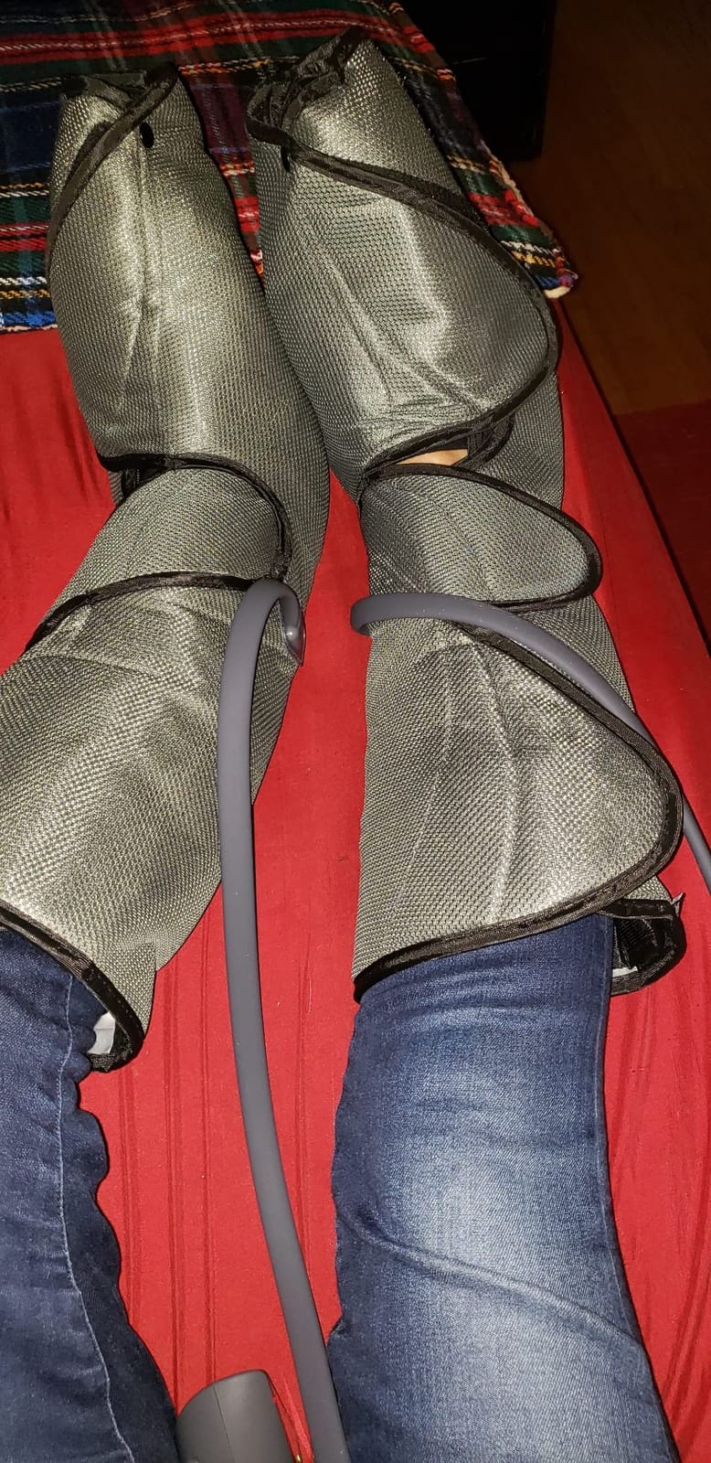 FIT KING Air Compression Leg and Foot Massager with Heat for Circulation customer photo 1