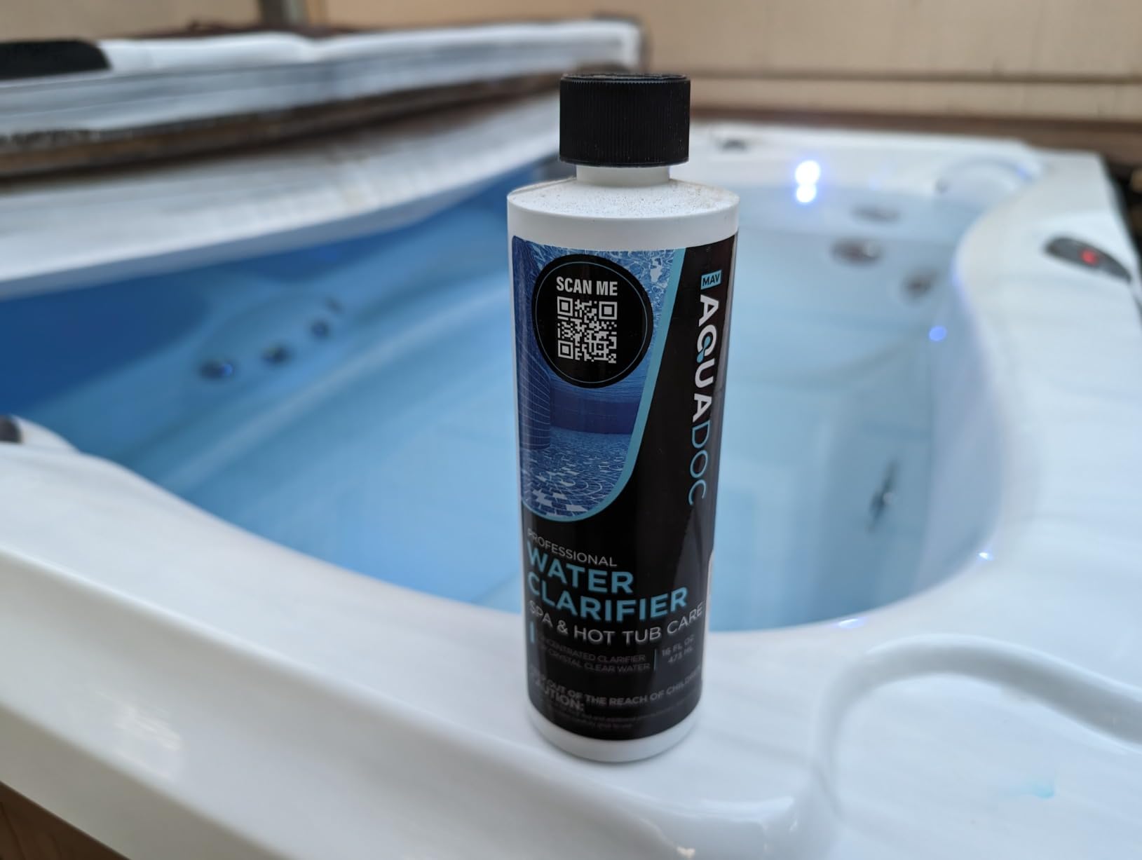 AquaDoc Hot Tub Clarifier - Spa Clarifier for Cloudy Water Treatment 16oz customer photo 1