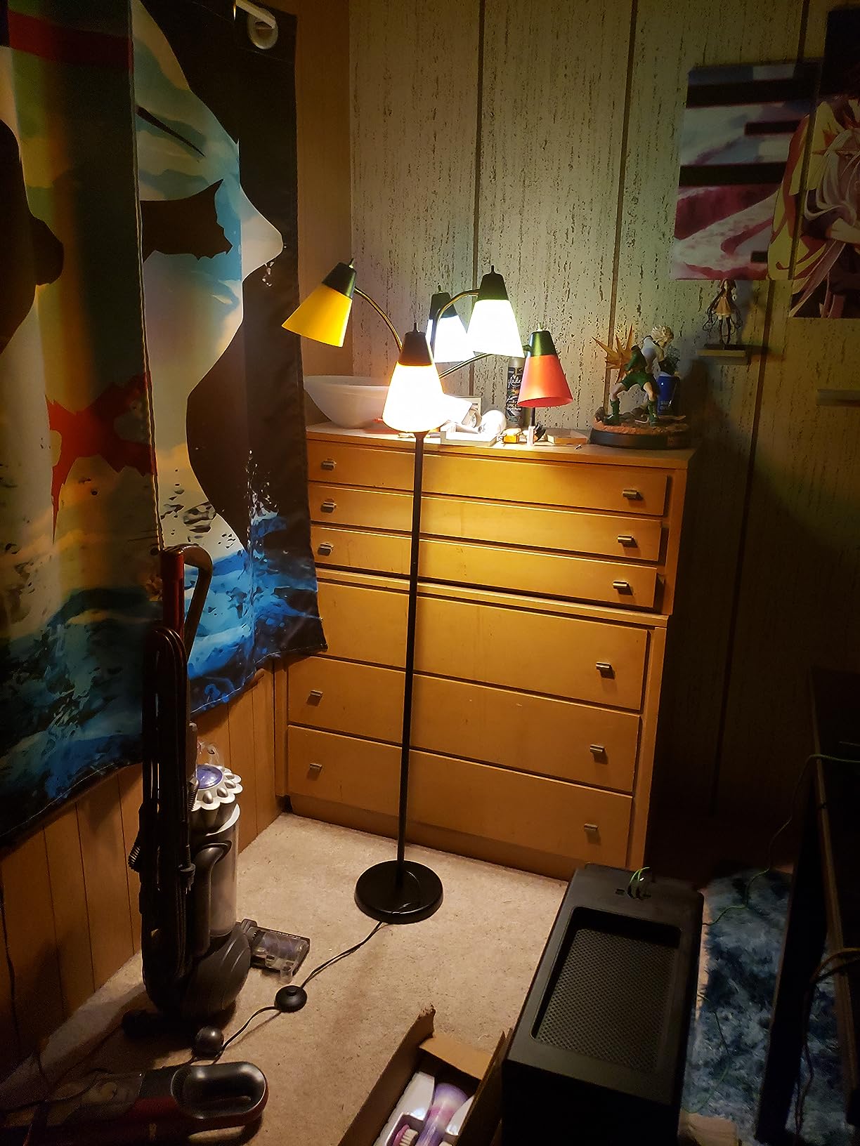 LED Floor Lamp, Medusa Adjustable Multi Head Modern Tall Standing Light customer photo 2