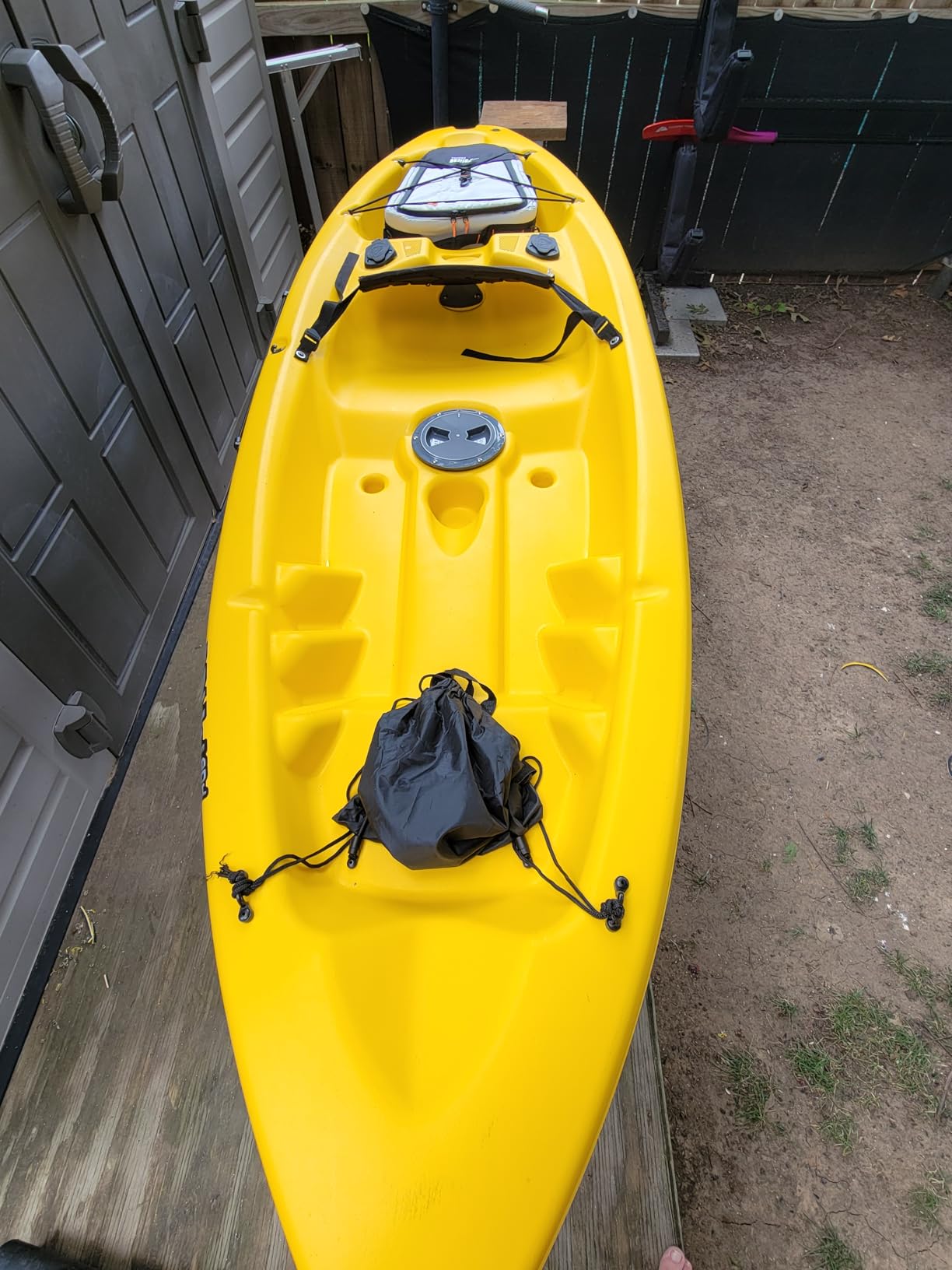 Pelican ExoChill - Soft Cooler Bag - Fit in Most Tank Wells - Removable Shoulder Strap and Handles On Each Side - More Storage Compartement - Black/Grey customer photo 2
